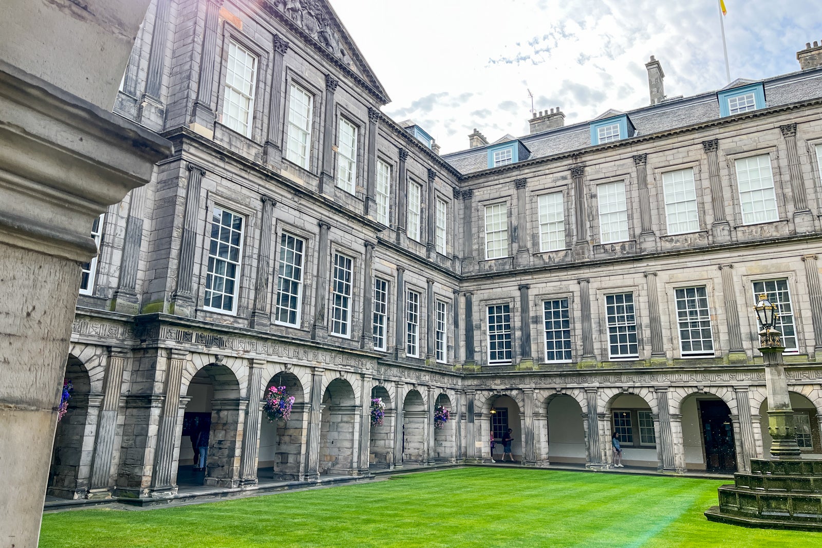 Palace of Holyroodhouse Edinburgh Scotland