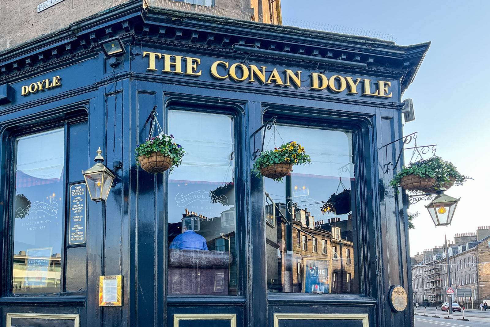 The Conan Doyle Pub in Edinburgh