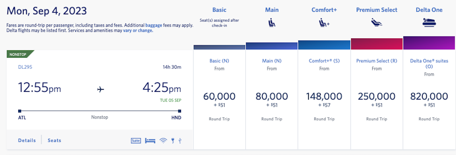 delta booking