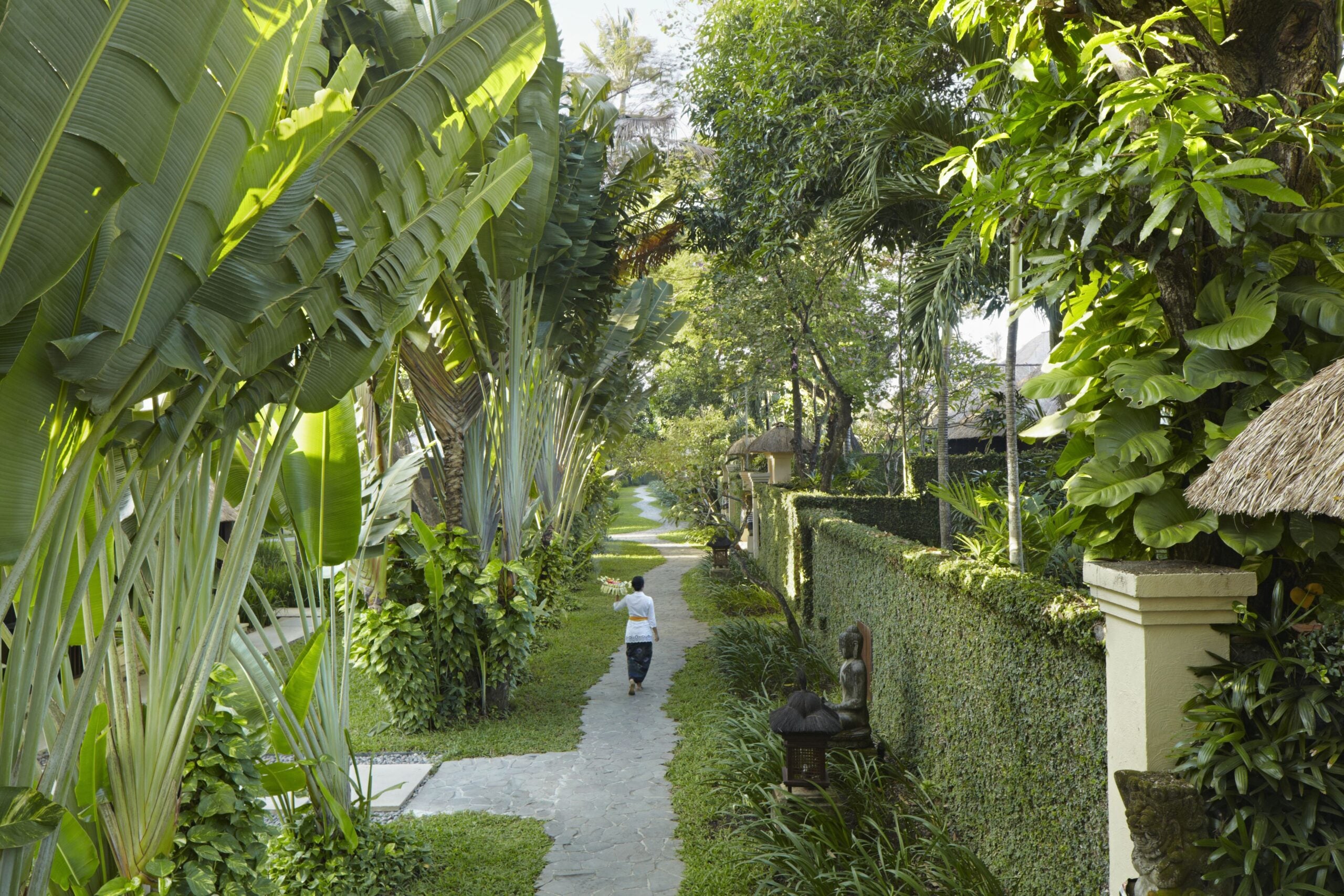 The grounds at the Kayumanis Sanur Private Villa & Spa in Bali