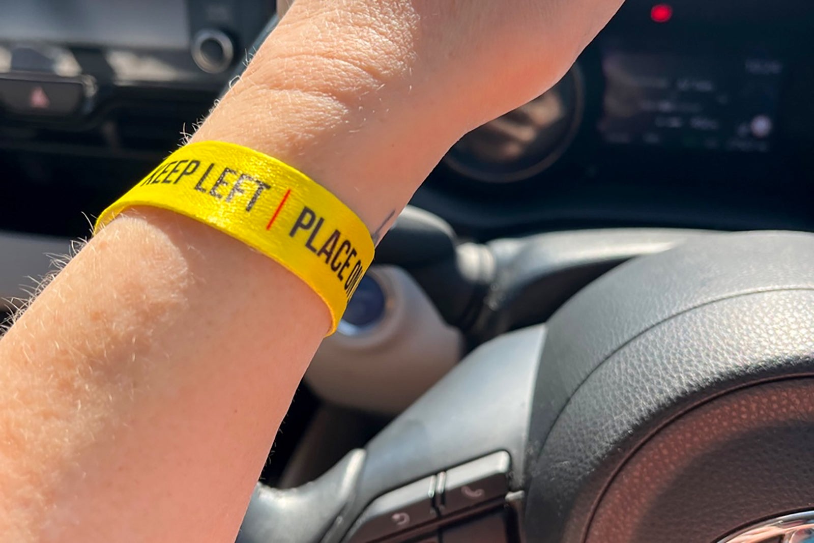 Drive left bracelet from Enterprise