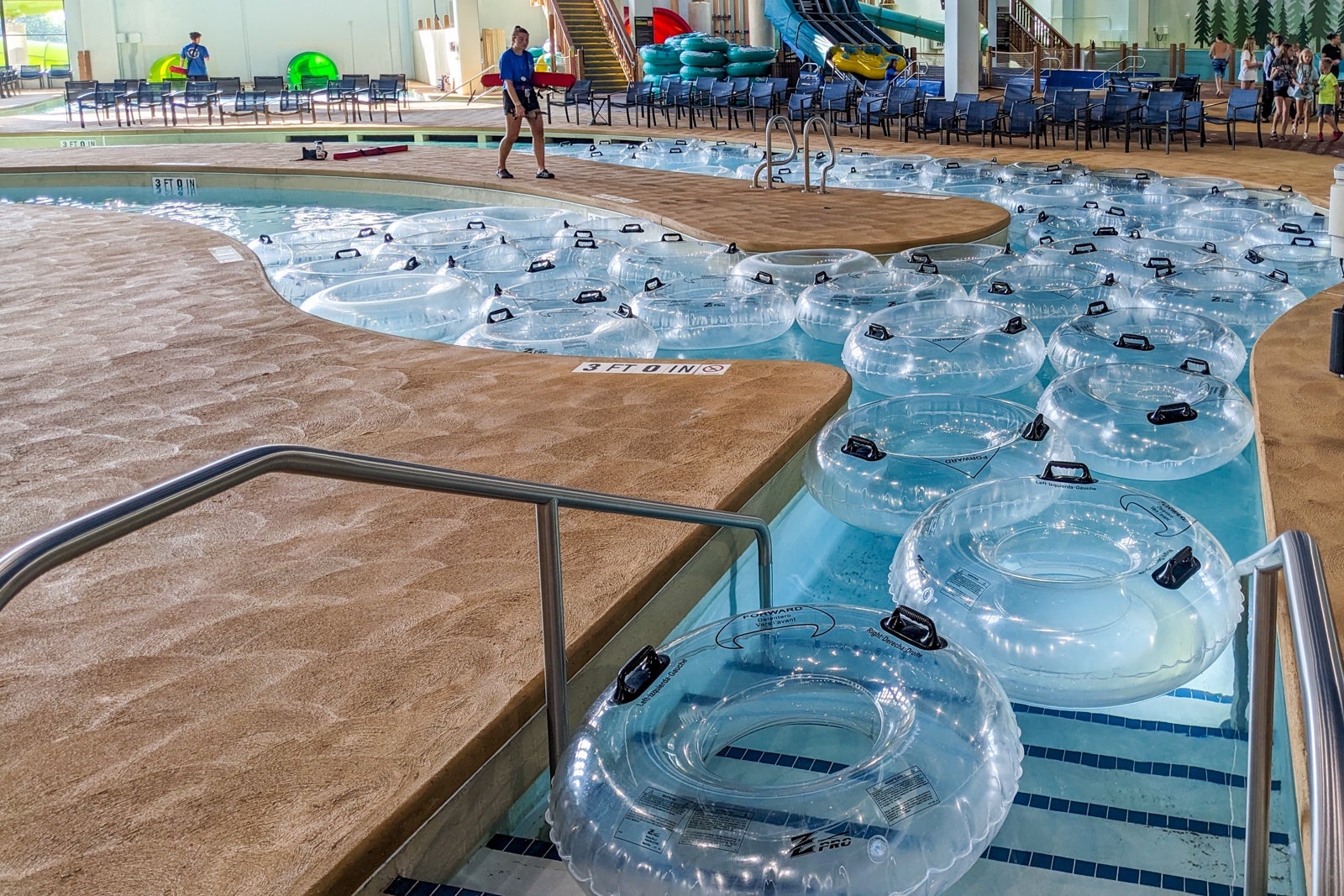 Lazy river at Great Wolf Lodge Maryland