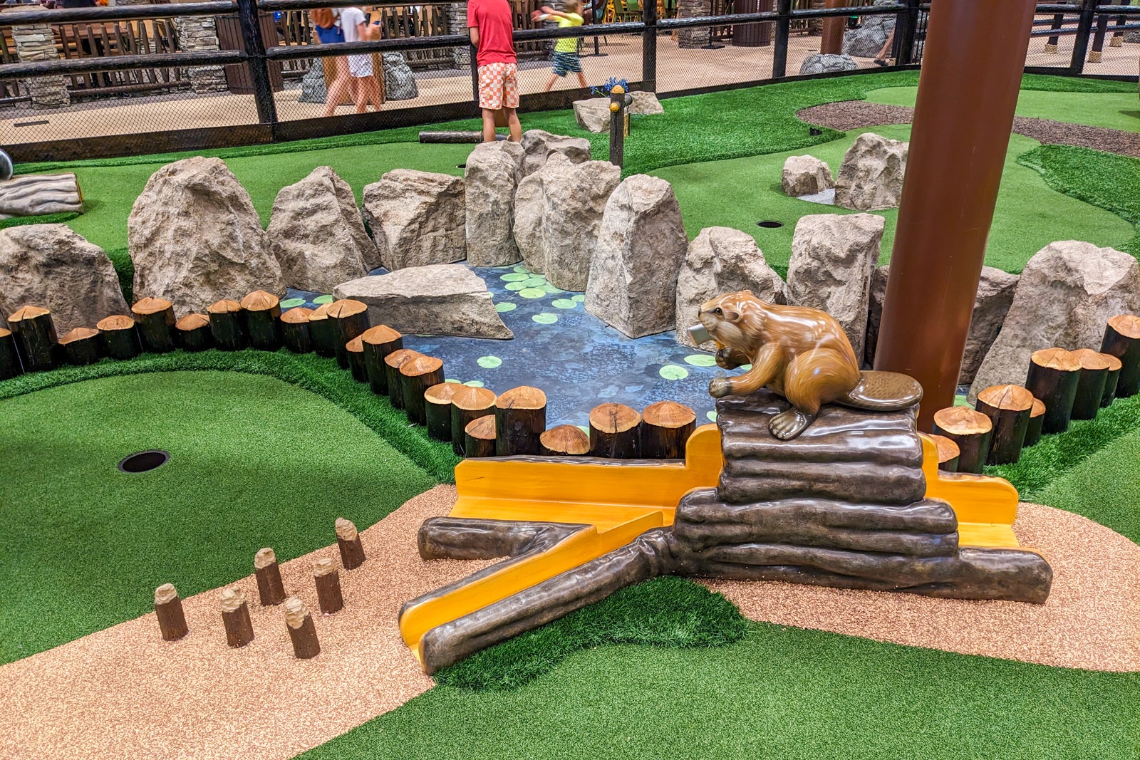 Mini-golf at Great Wolf Lodge Maryland