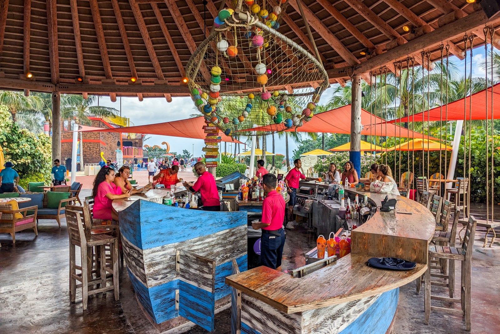 Captain Jack's on CocoCay.