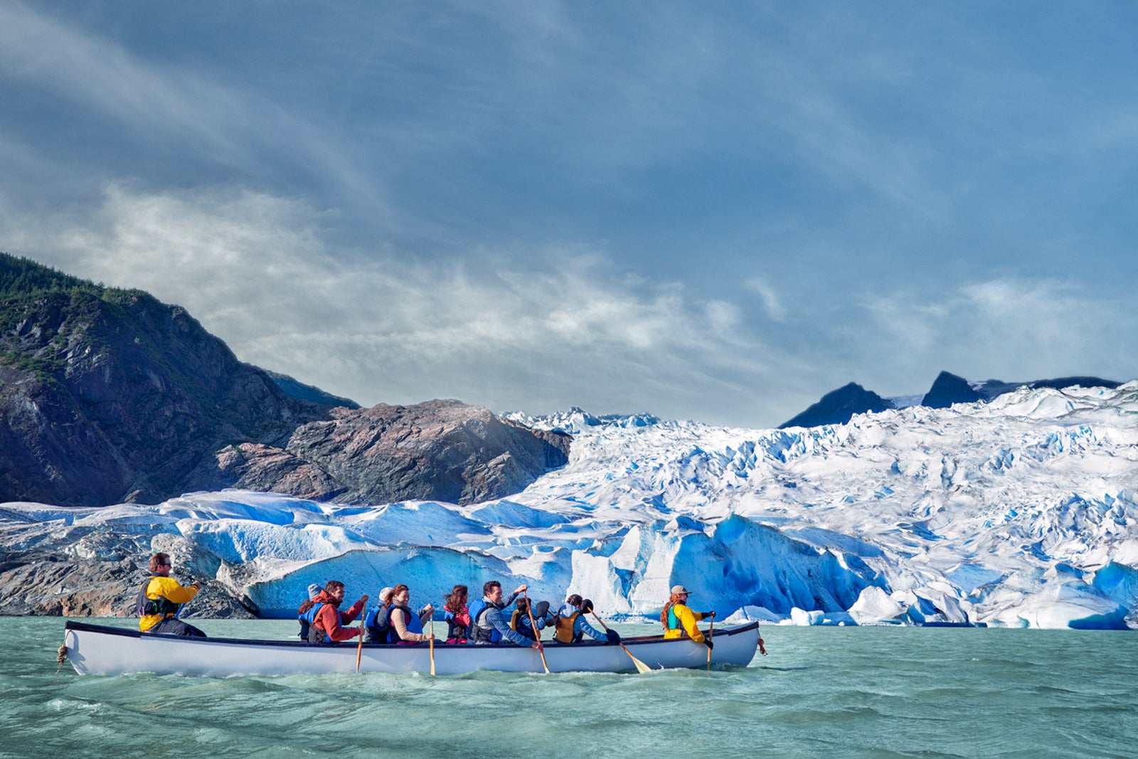 A paddling excursion in Alaska