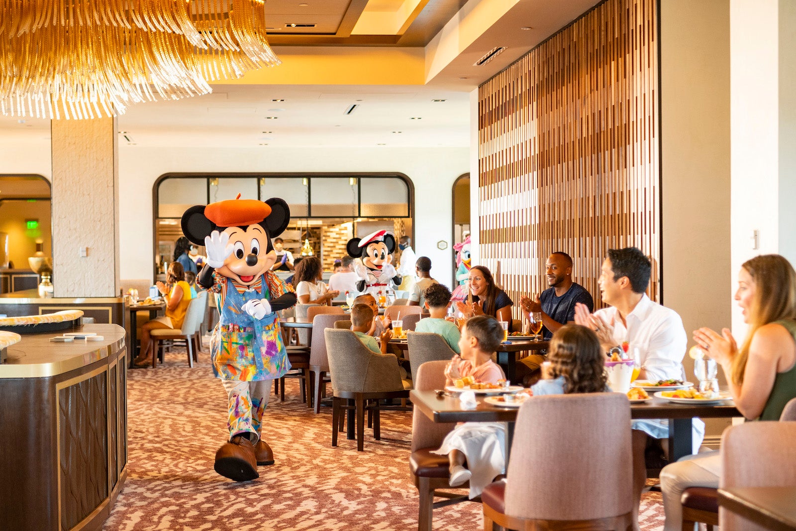 Guests at Disney’s Riviera Resort