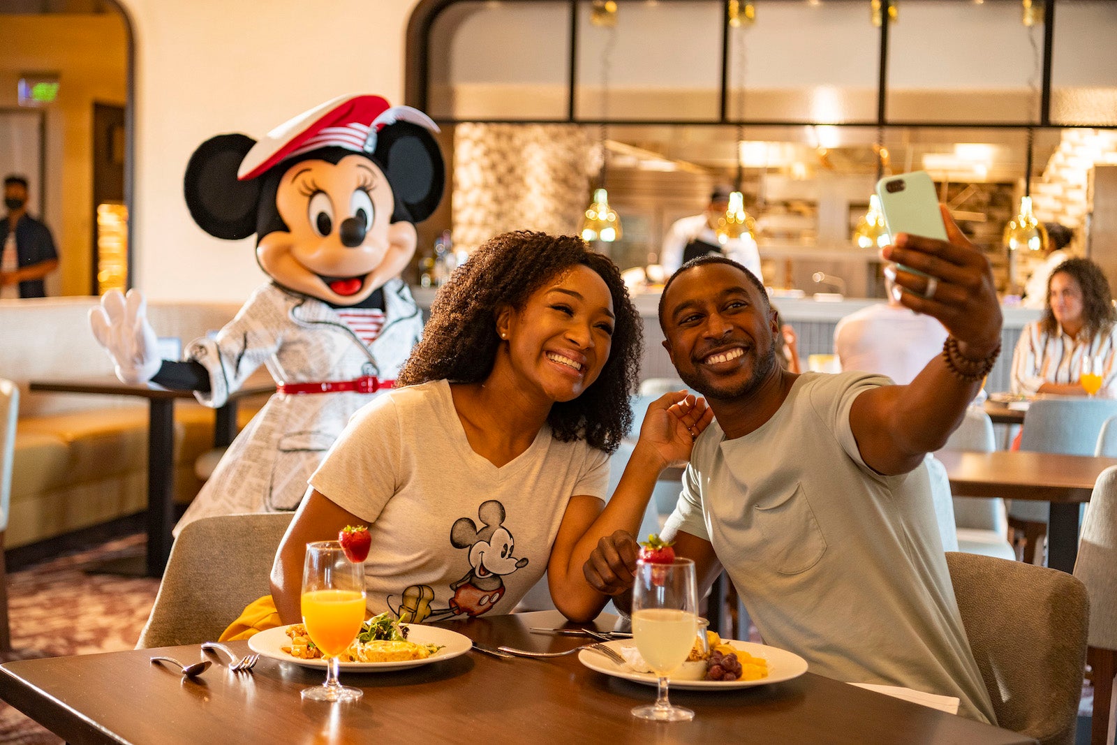 Character Dining at Topolino's Terrace – Flavors of the Riviera.