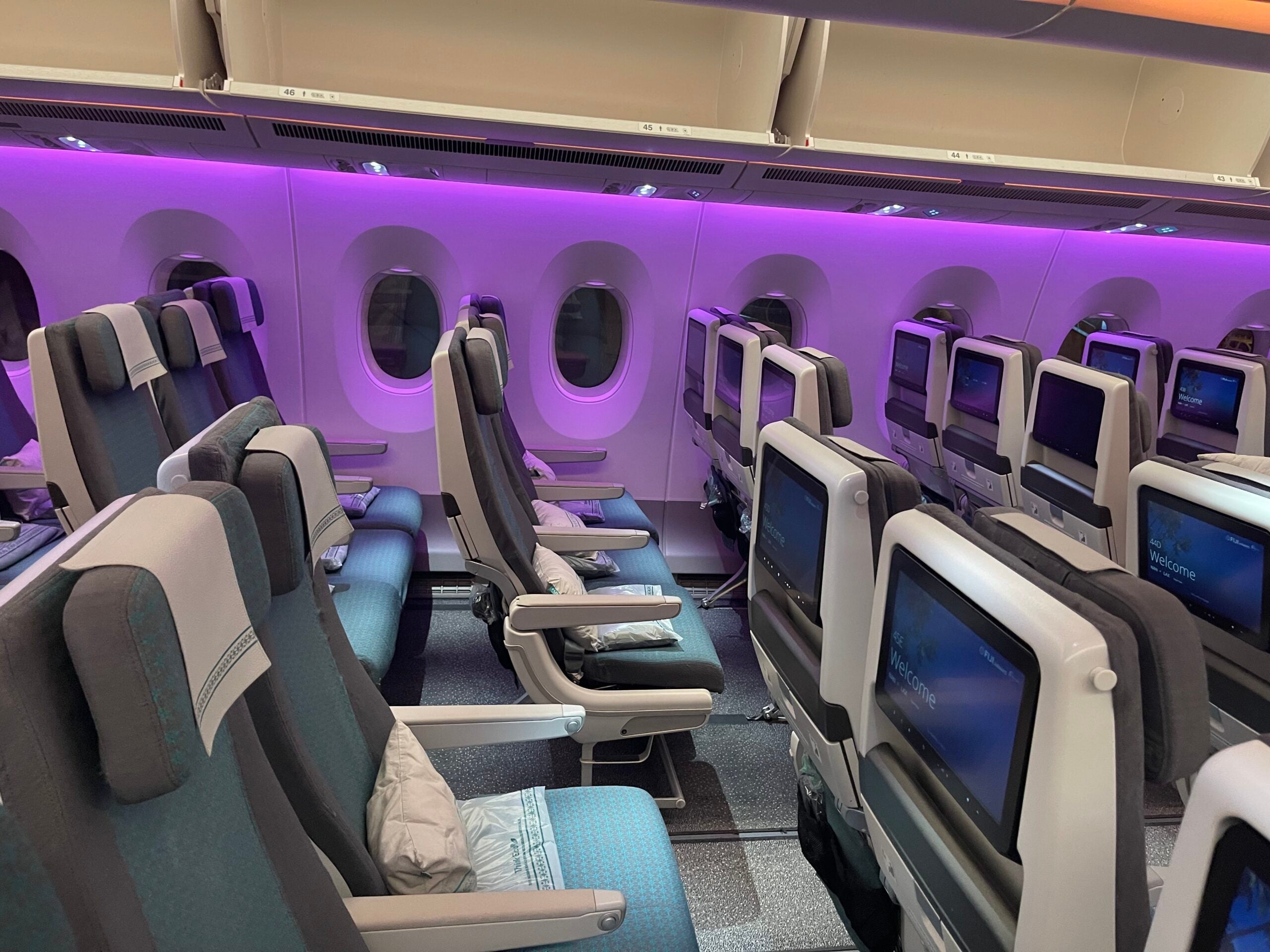 Fiji Airways A350 economy