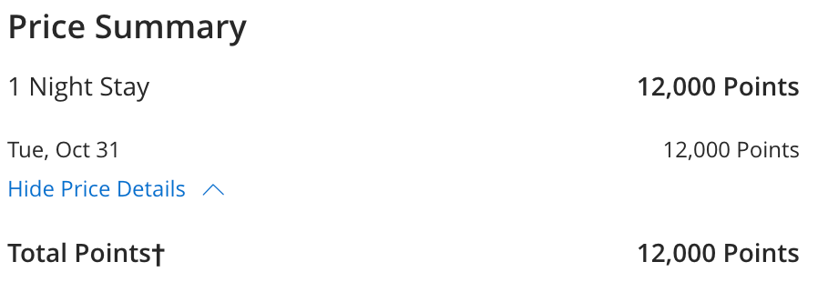 Hyatt Regency MCO points