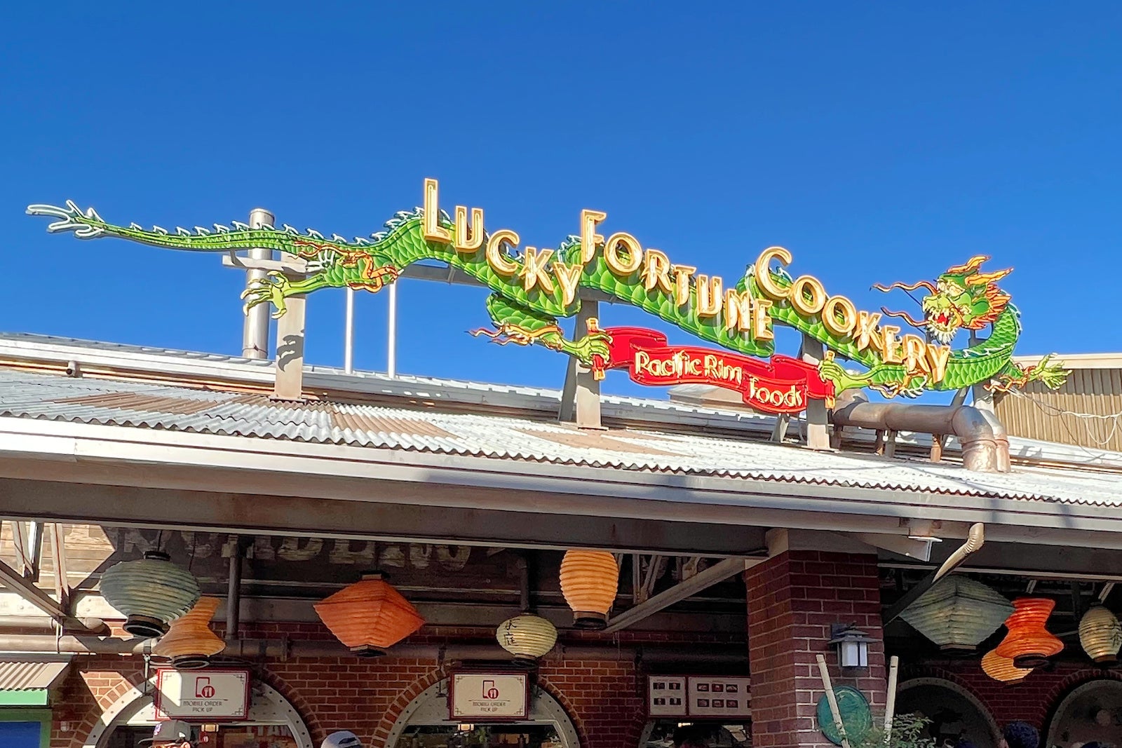 Lucky Fortune Cookery Exterior Disney California Adventure