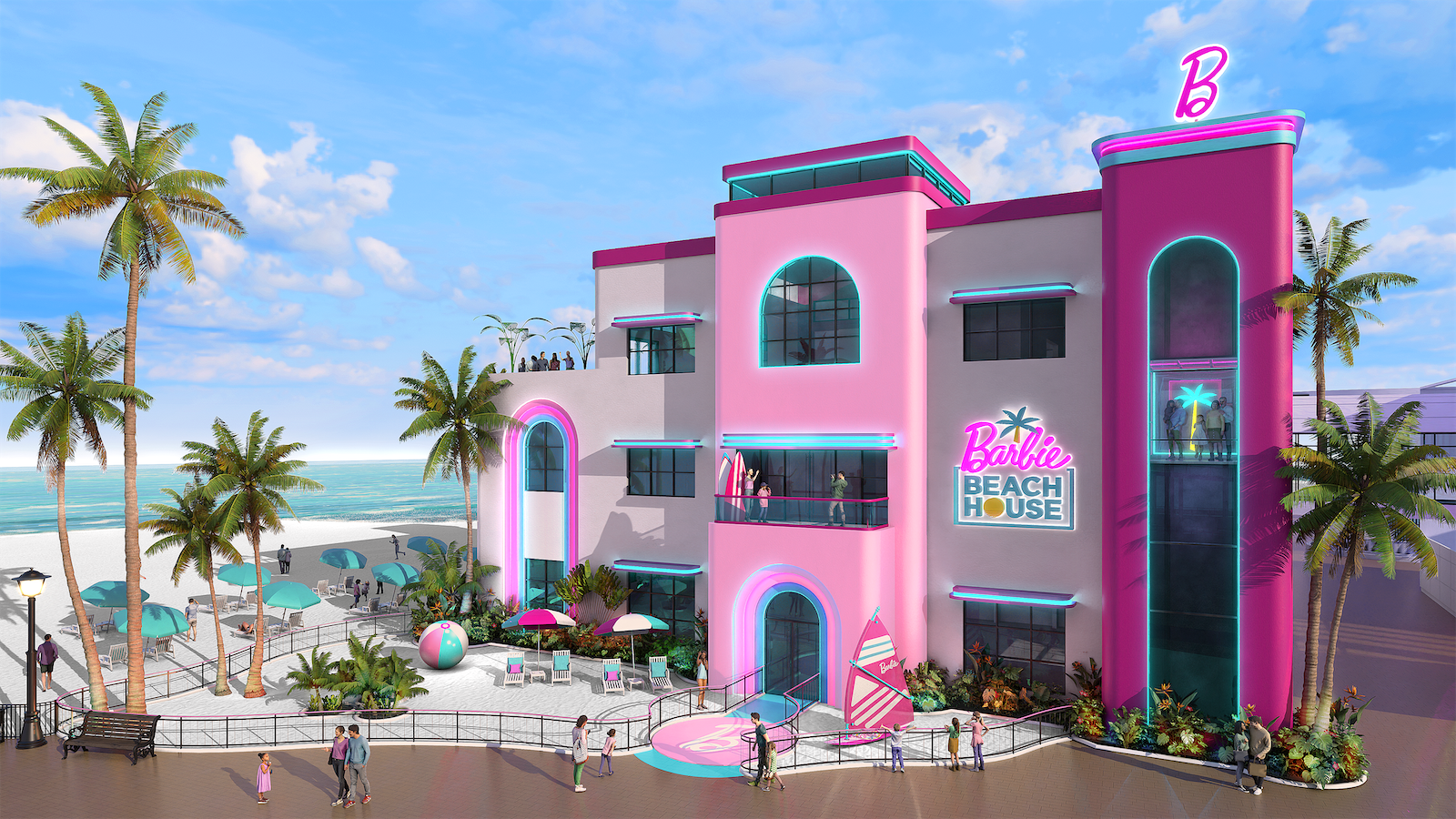 barbie beach house