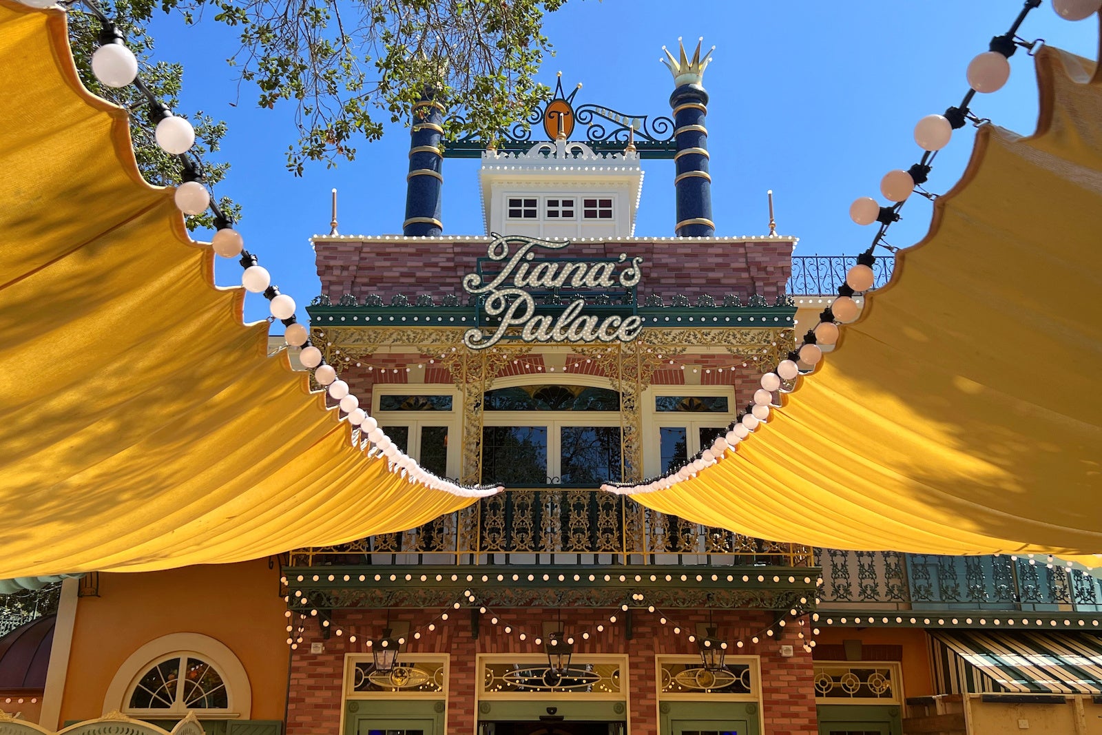 Tiana's Palace Exterior Disneyland