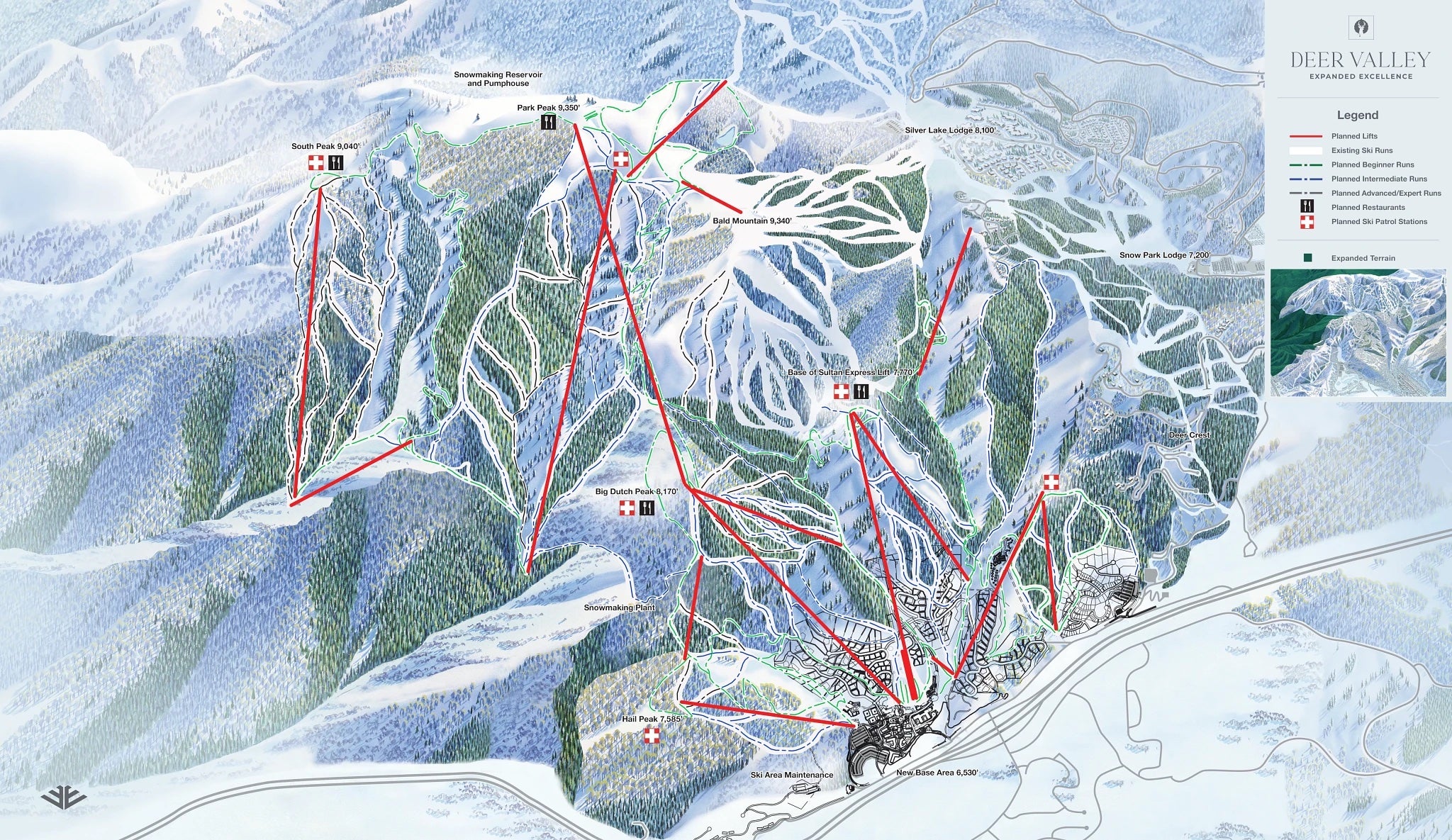 deer valley map