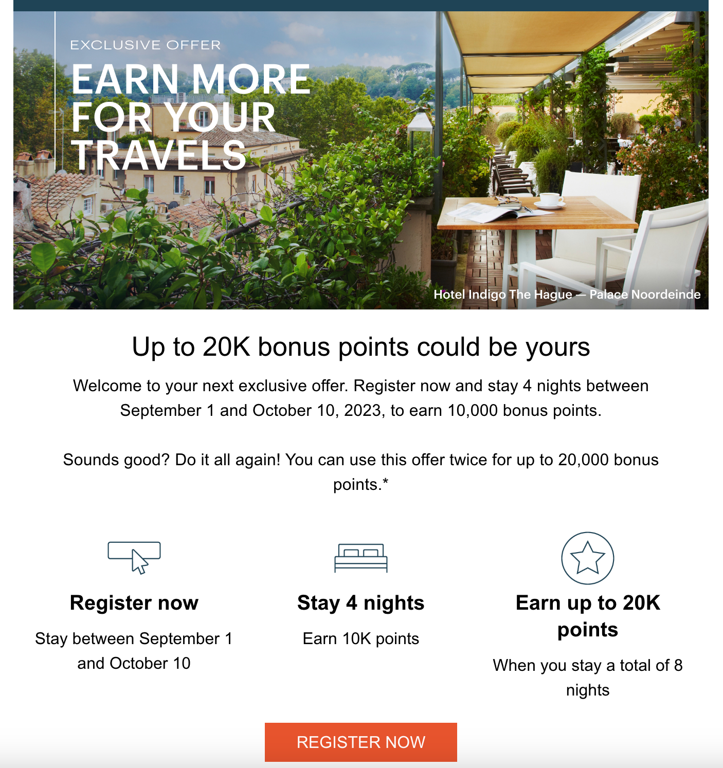Email from IHG