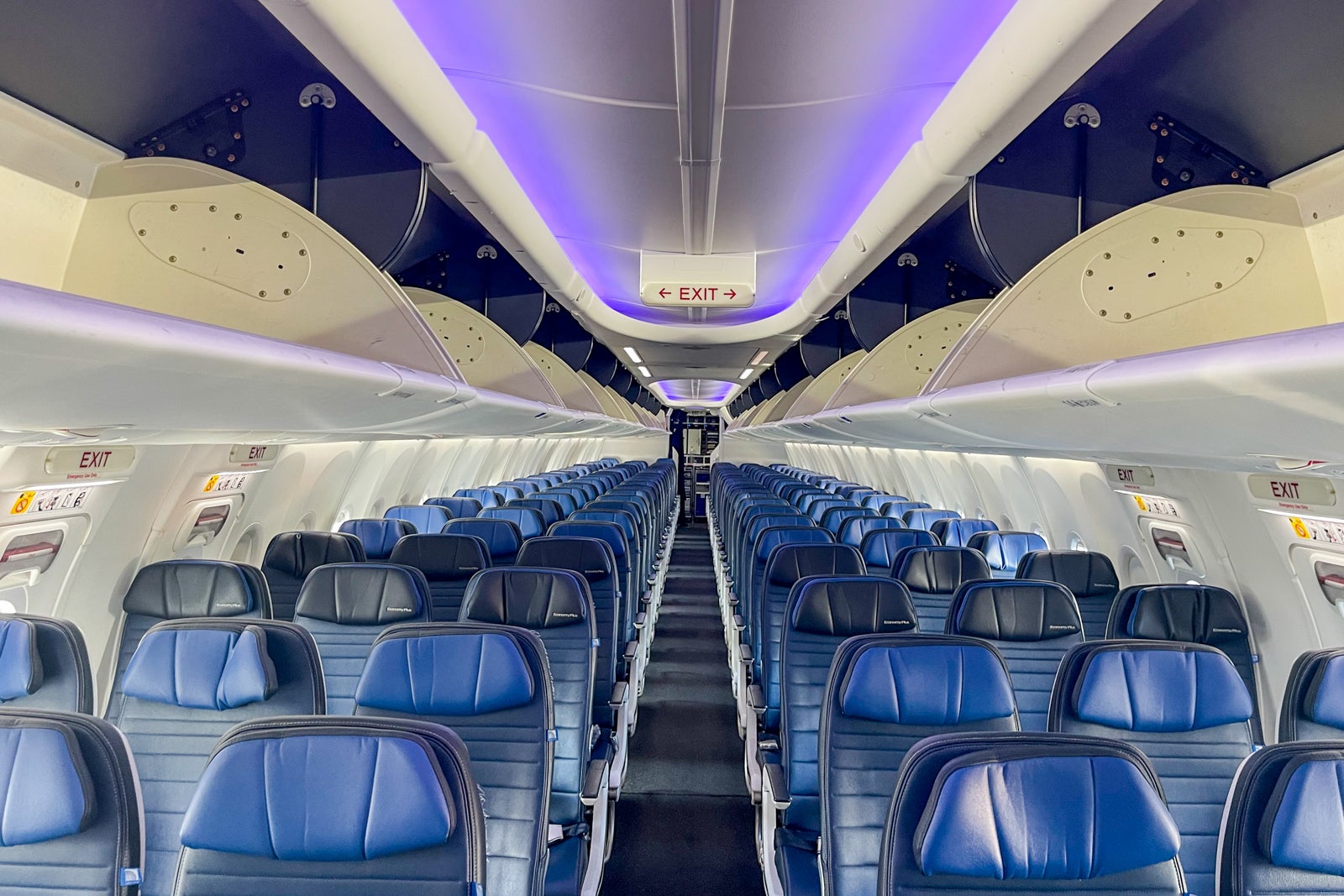 United economy seating on the Boeing 737 MAX 9