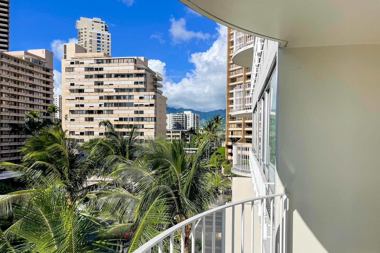 Balcony at The Modern Honolulu