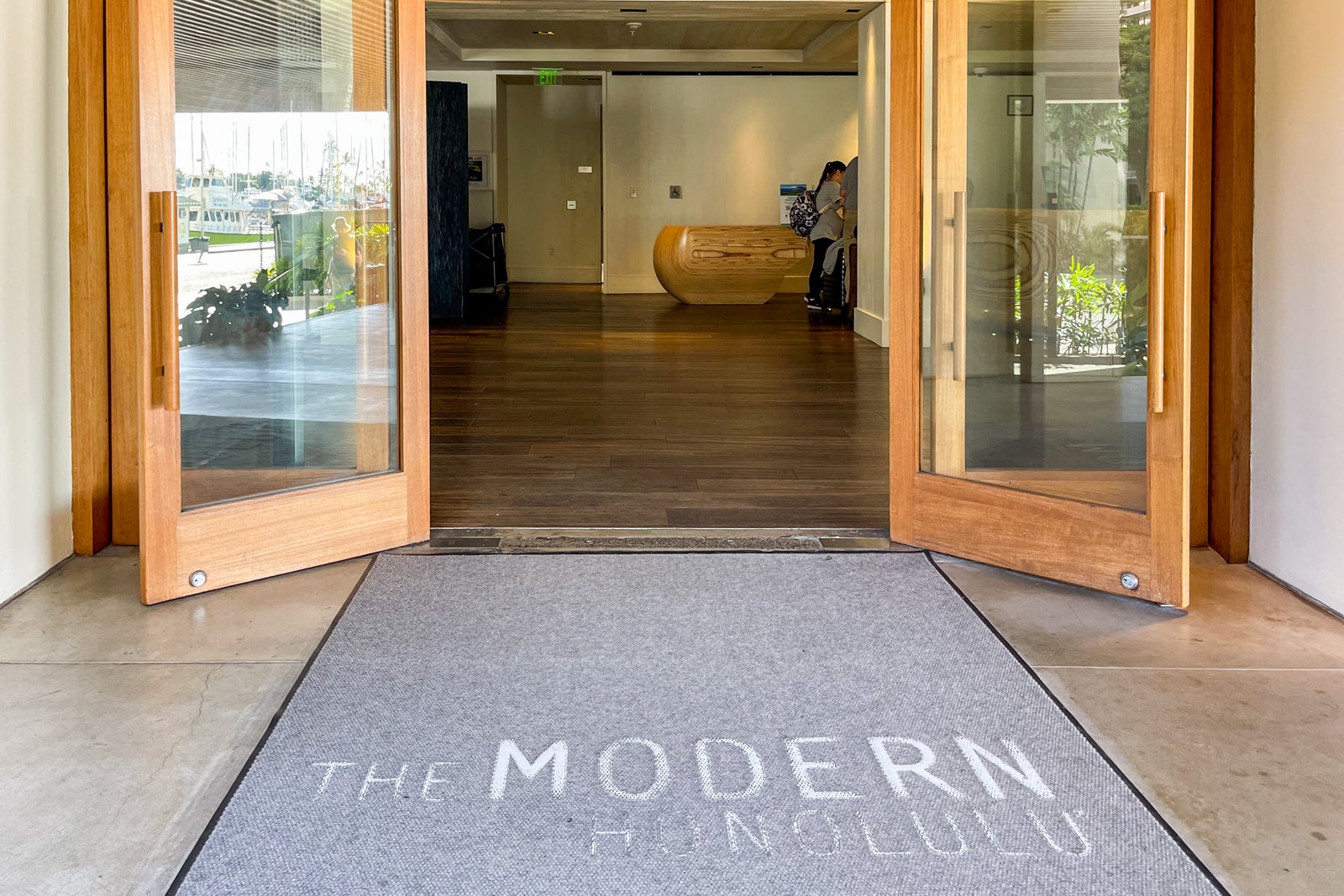 The Modern Honolulu entrance