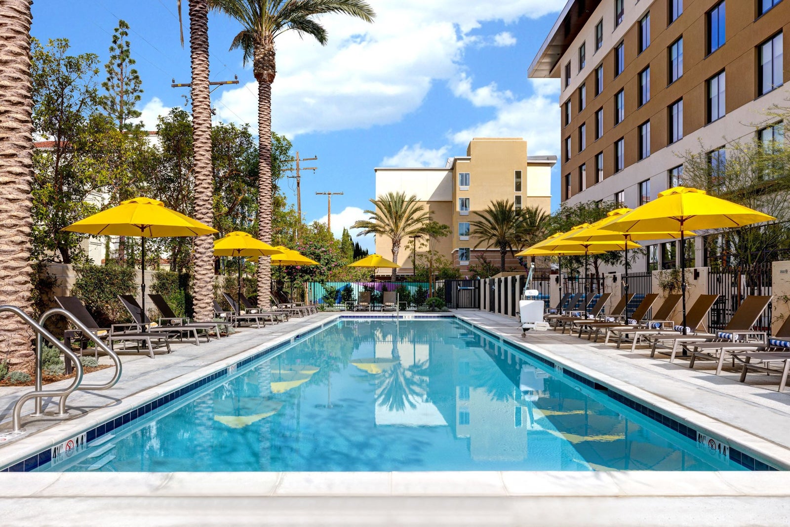 Pool at Home2Suites by Hilton in Anaheim California