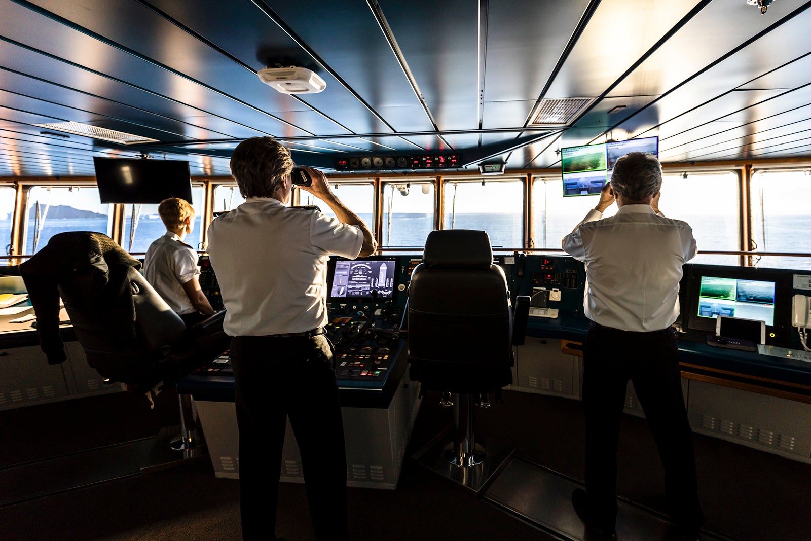 pilot on cruise ship