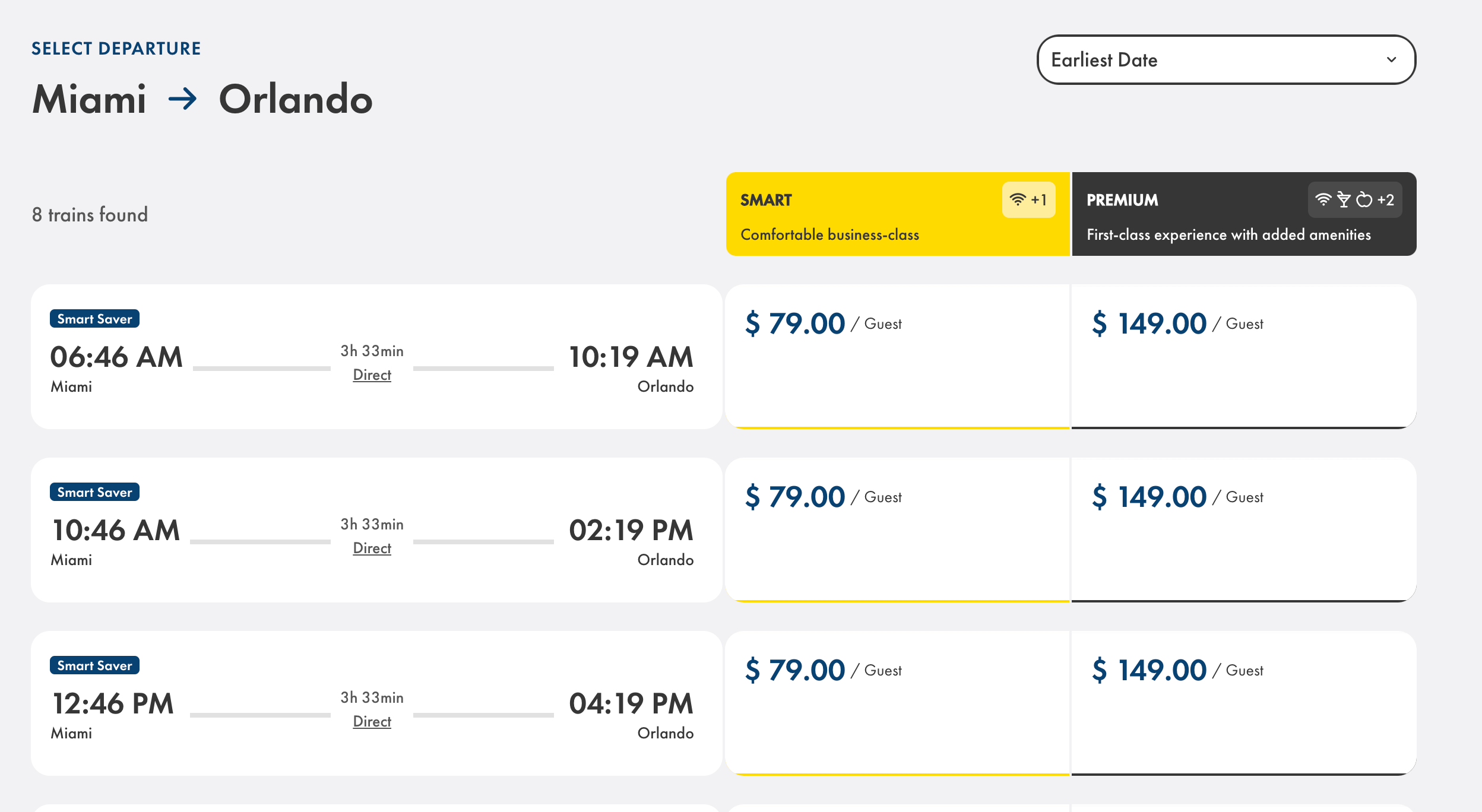 Brightline pricing 