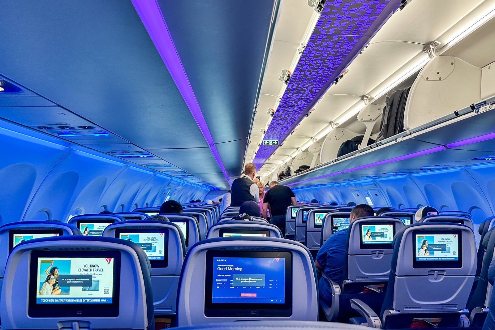 Delta Air Lines economy class