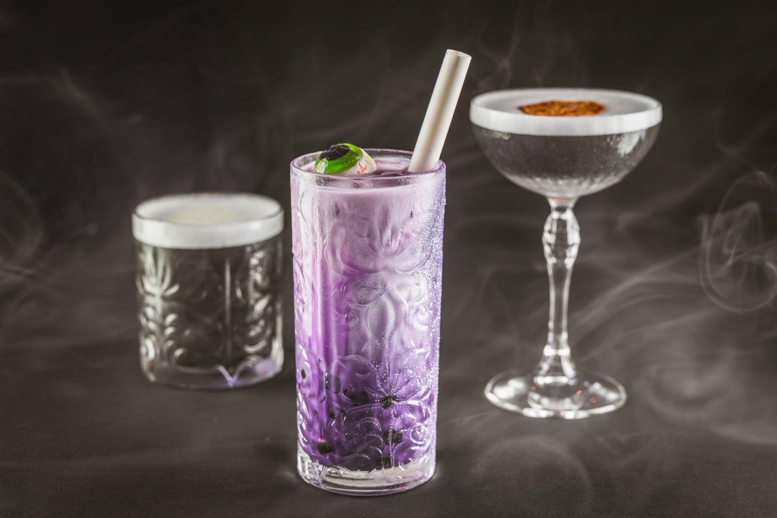 Haunted Mansion Parlor three drinks