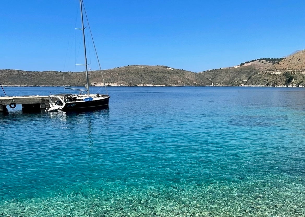 Albania's Porto Palermo beach