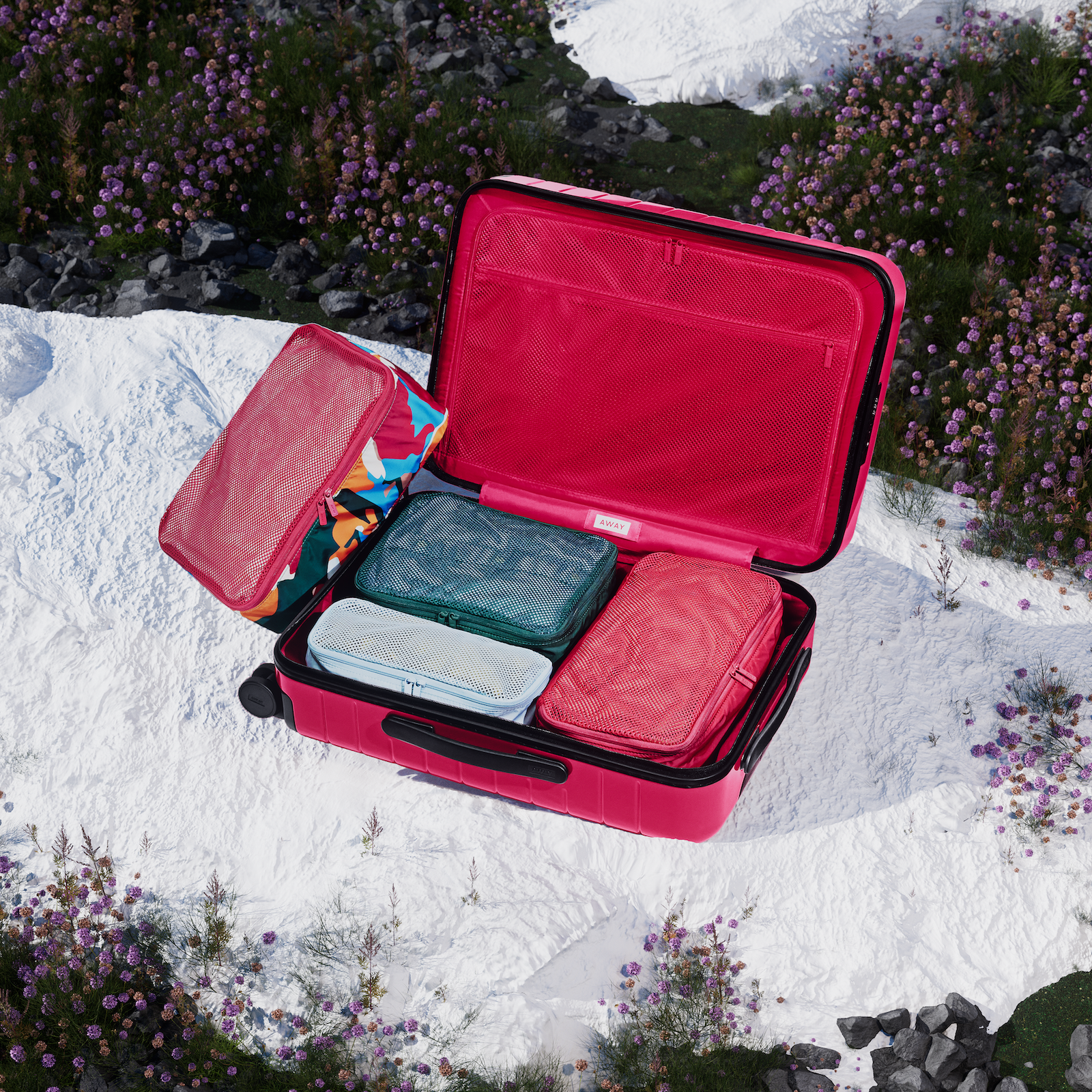 This Beach-Inspired Away Luggage Is the Only Carry-On We Want This