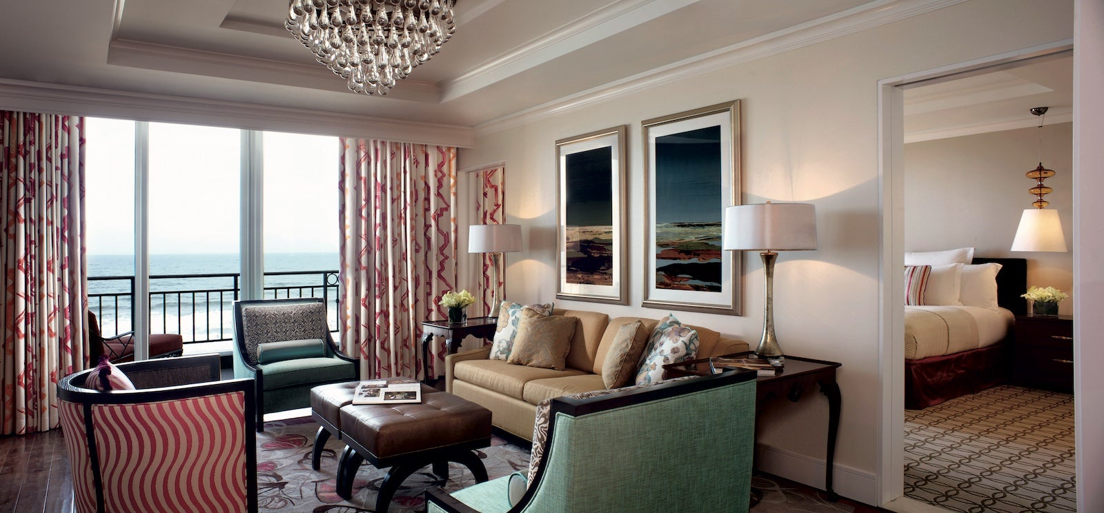 Atlantic Suite decorated for Christmas Ritz-Carlton