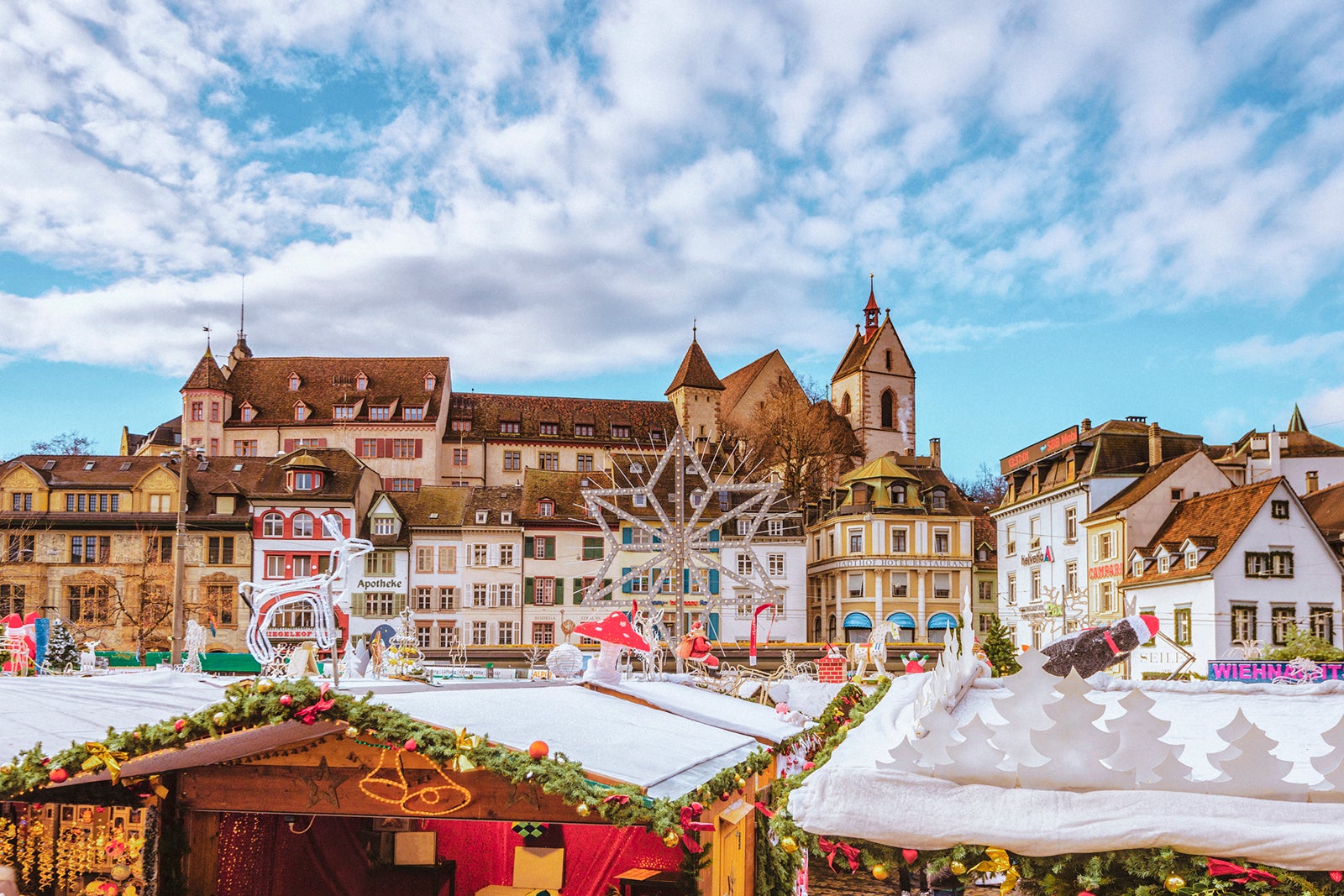 Christmas market in Basel, Switzerland