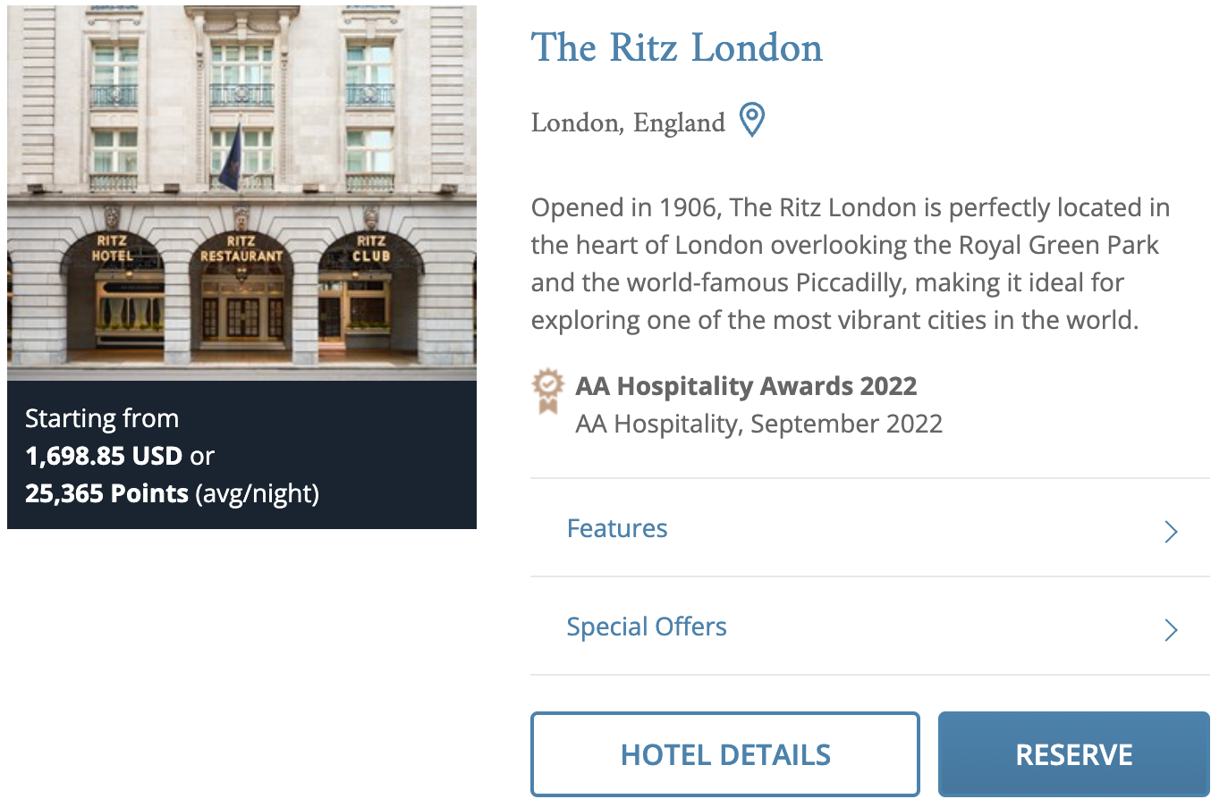 Ritz London on LHW points