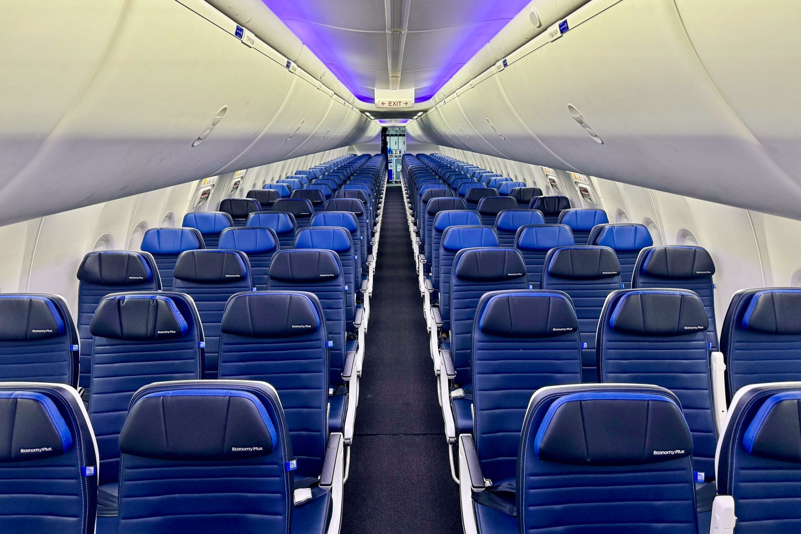 united economy cabin