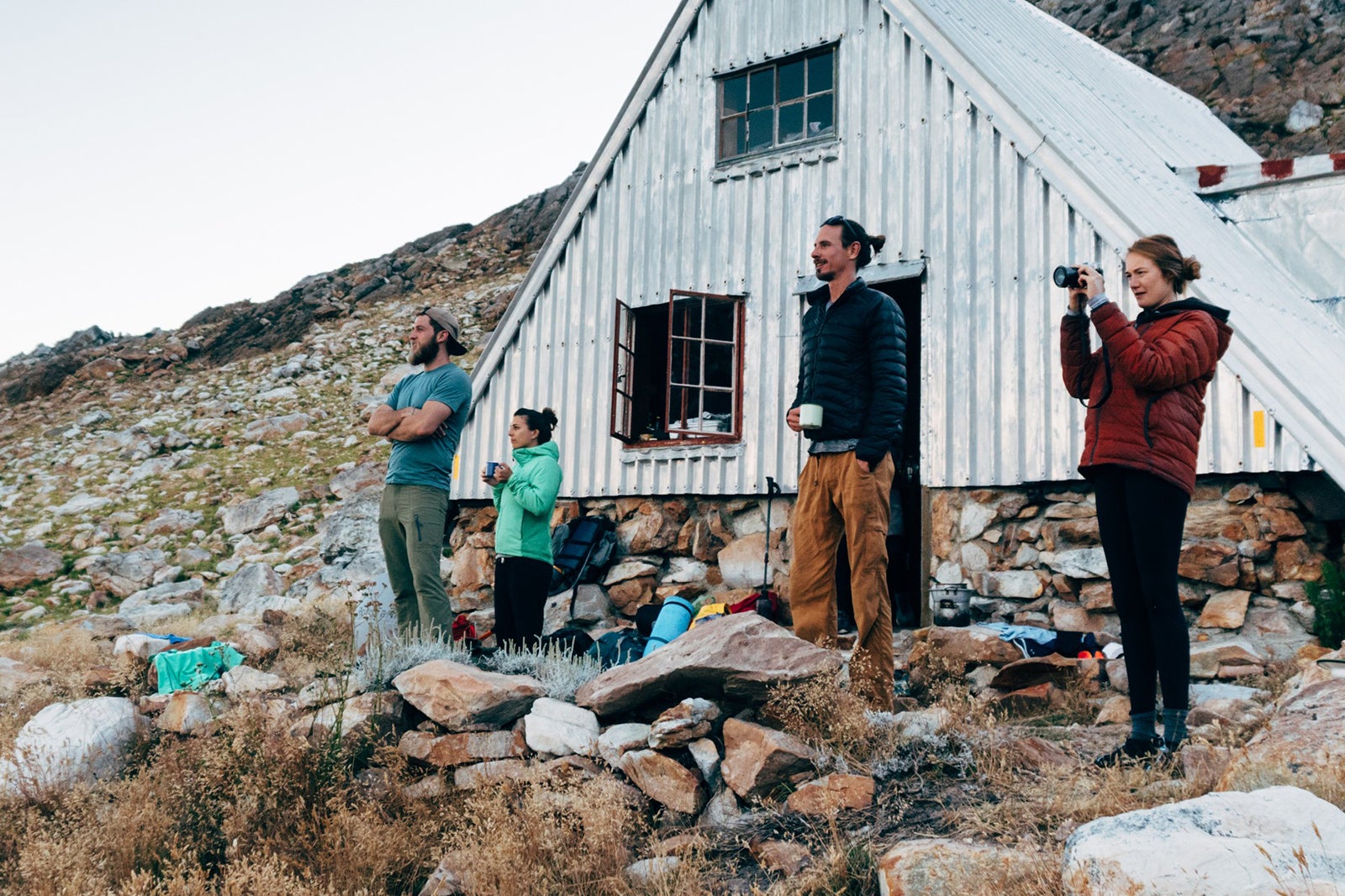 A family at a Vrbo rental