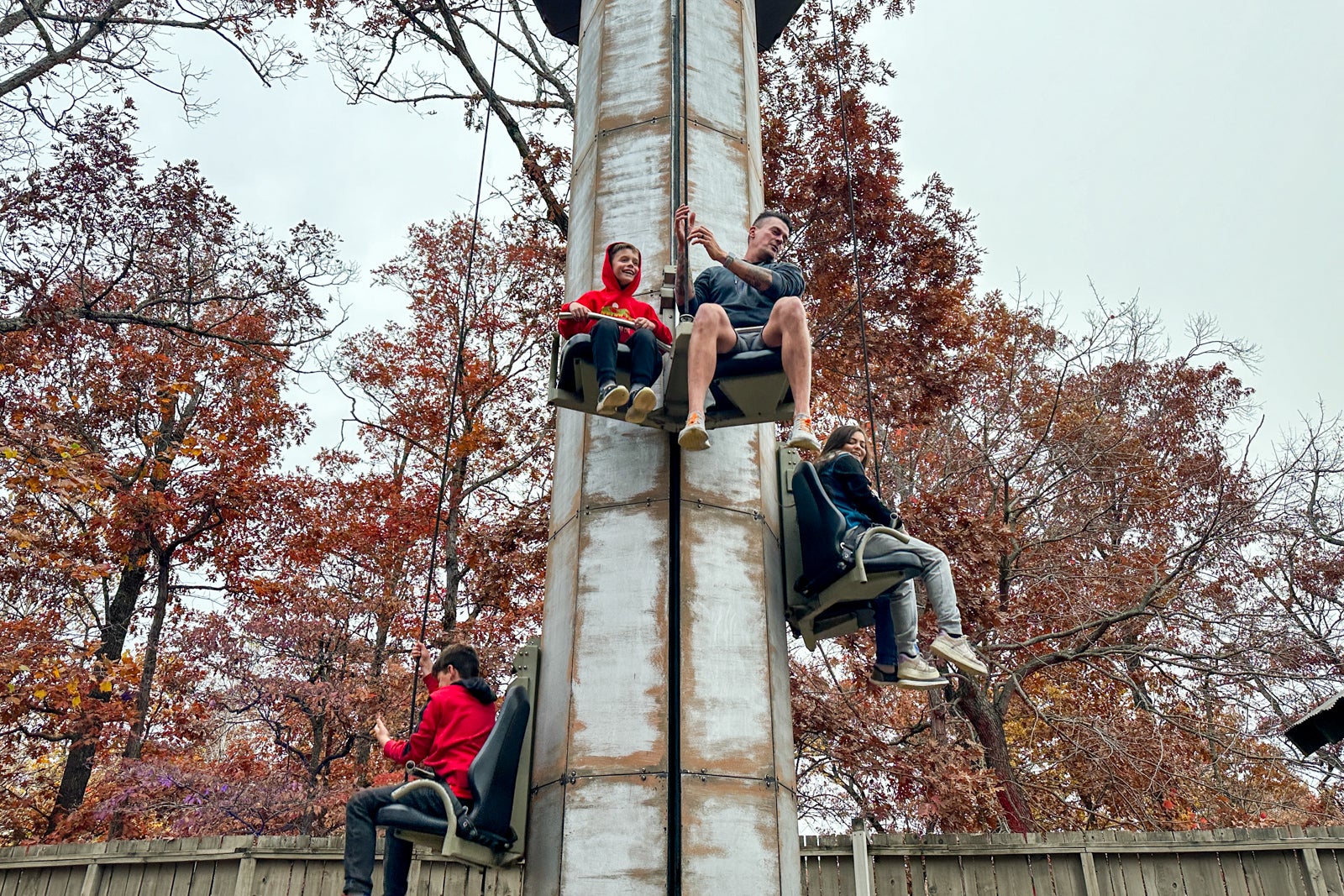 The High-Low Silos at Silver Dollar City