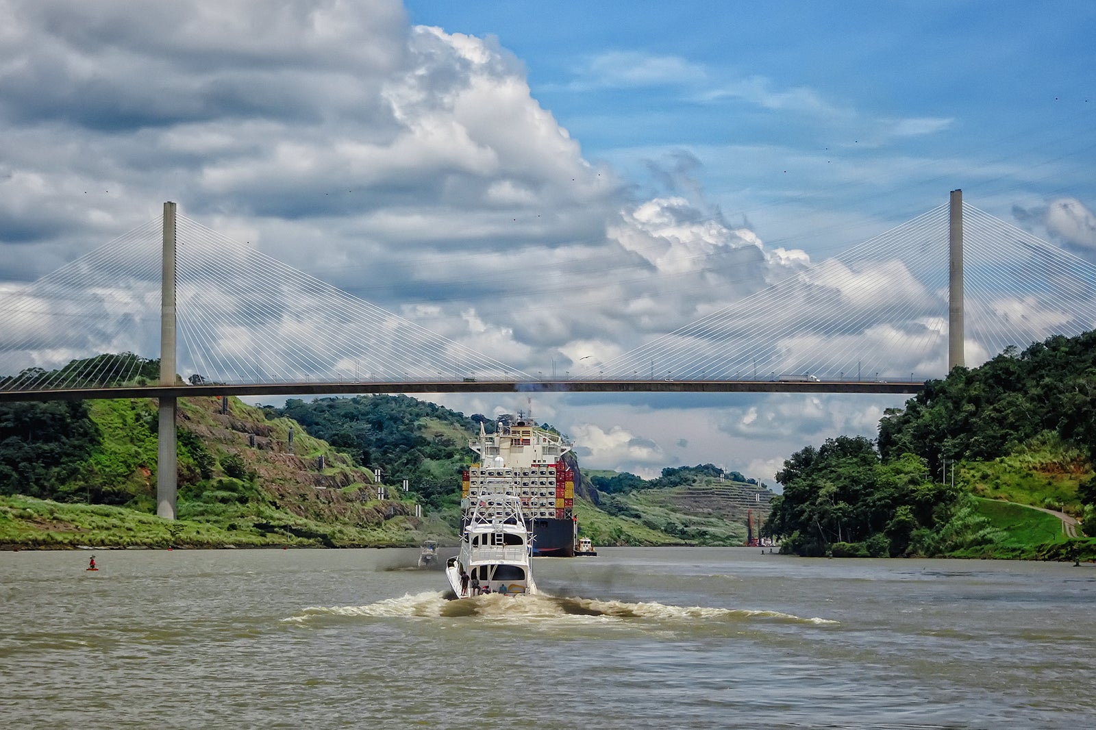 The Centennial Bridge over the Panama Canal