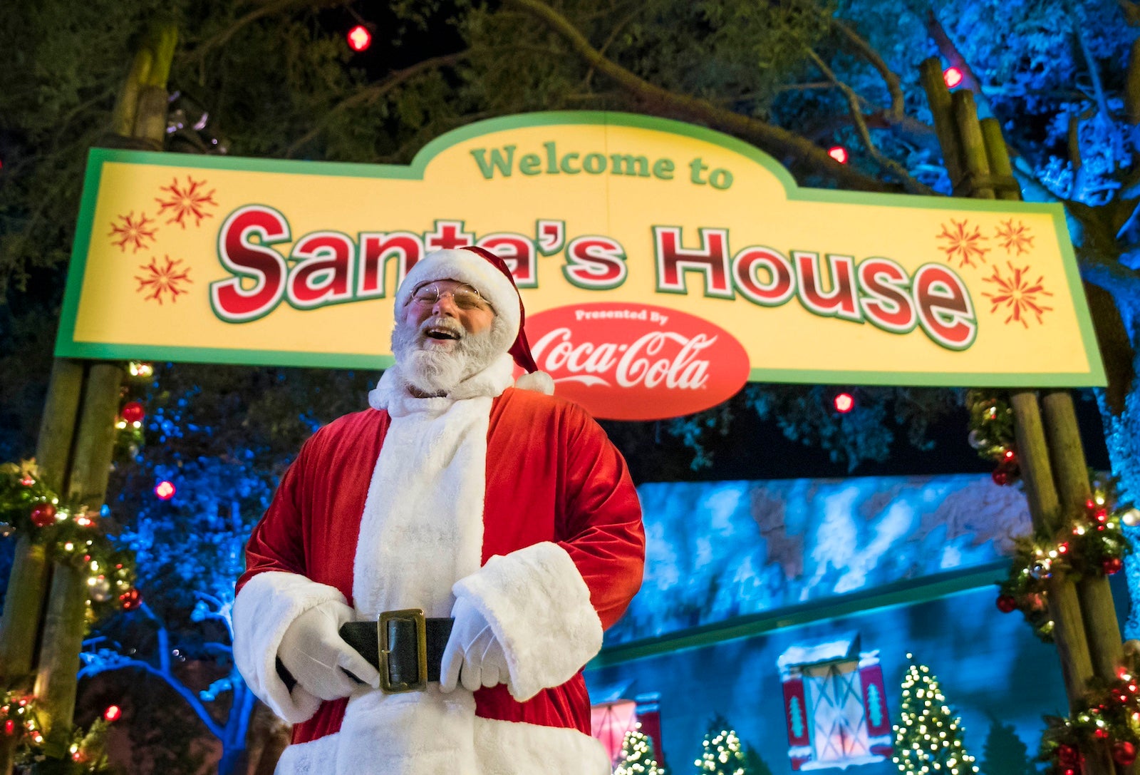 Christmas Town, Santa's House, Busch Gardens Tampa