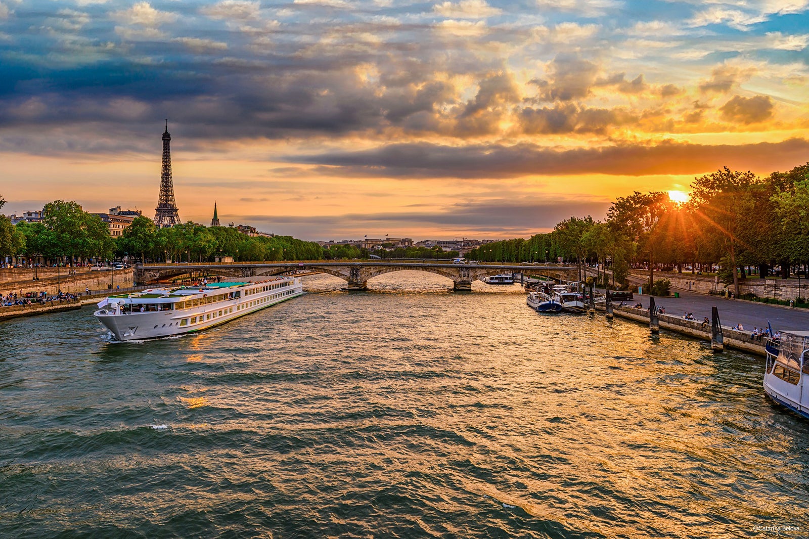 CroisiEurope river ship on the Seine