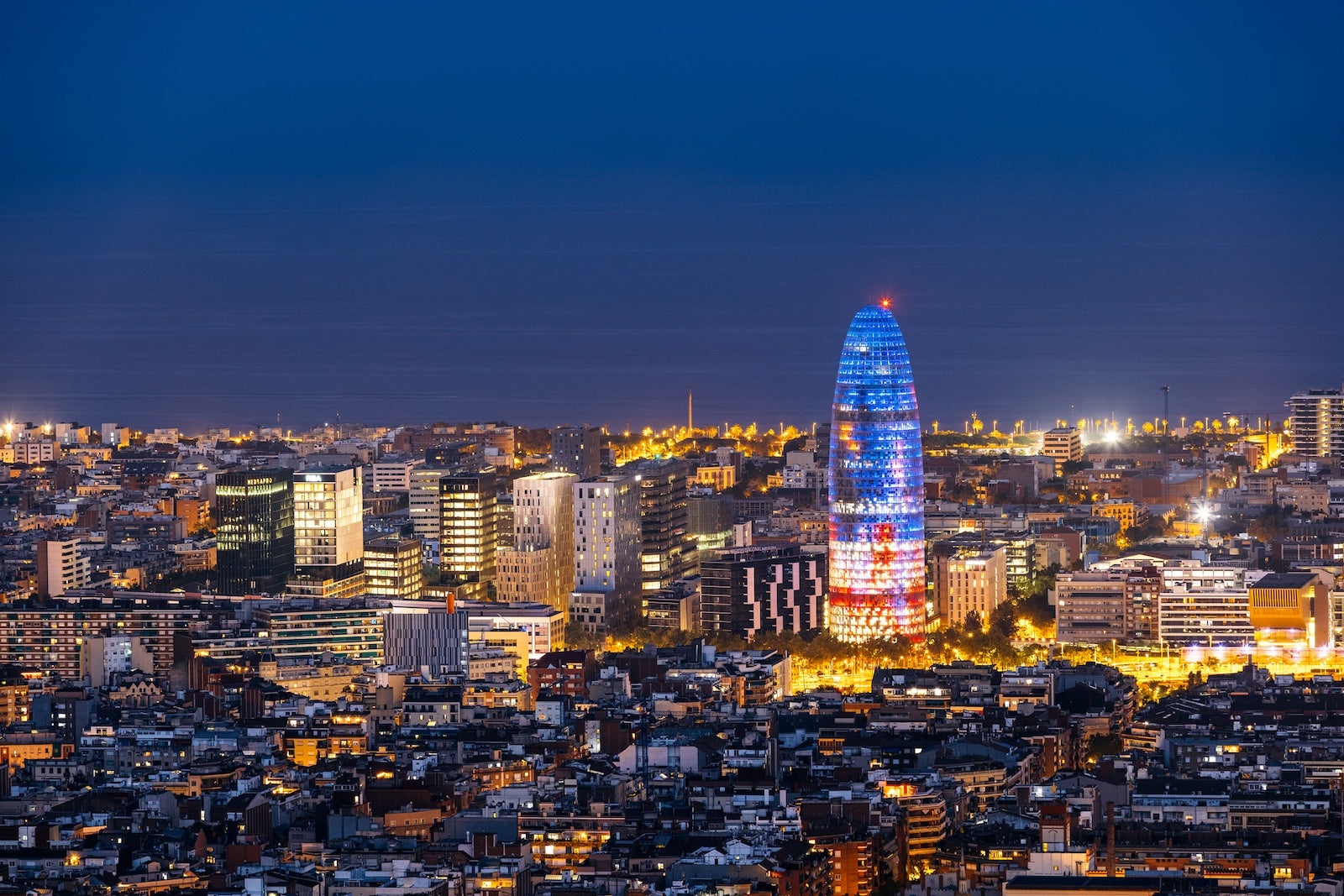 barcelona skyline