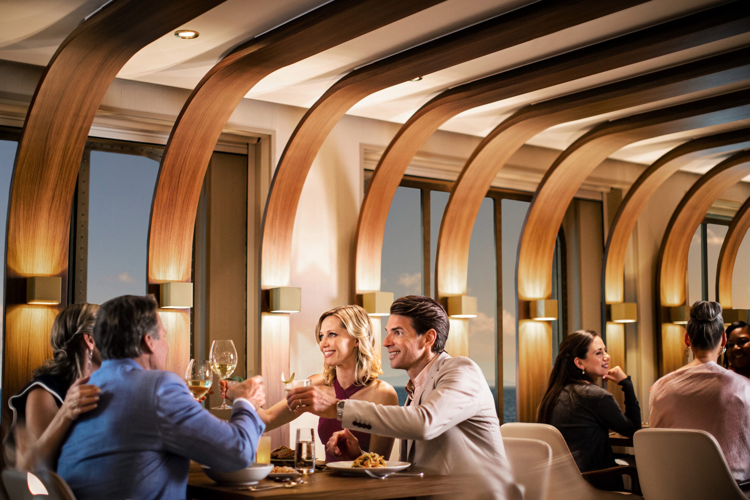 Onda restaurant on Norwegian Encore