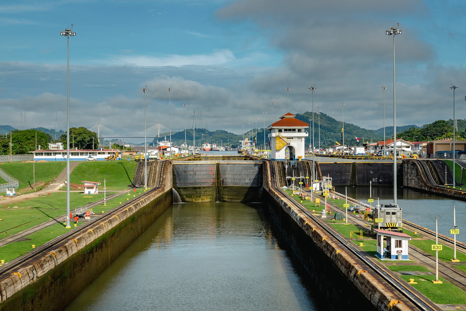 View of the Miraflores Locks