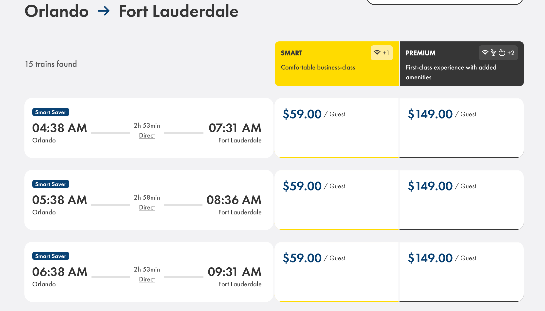 orlando to fort lauderdale