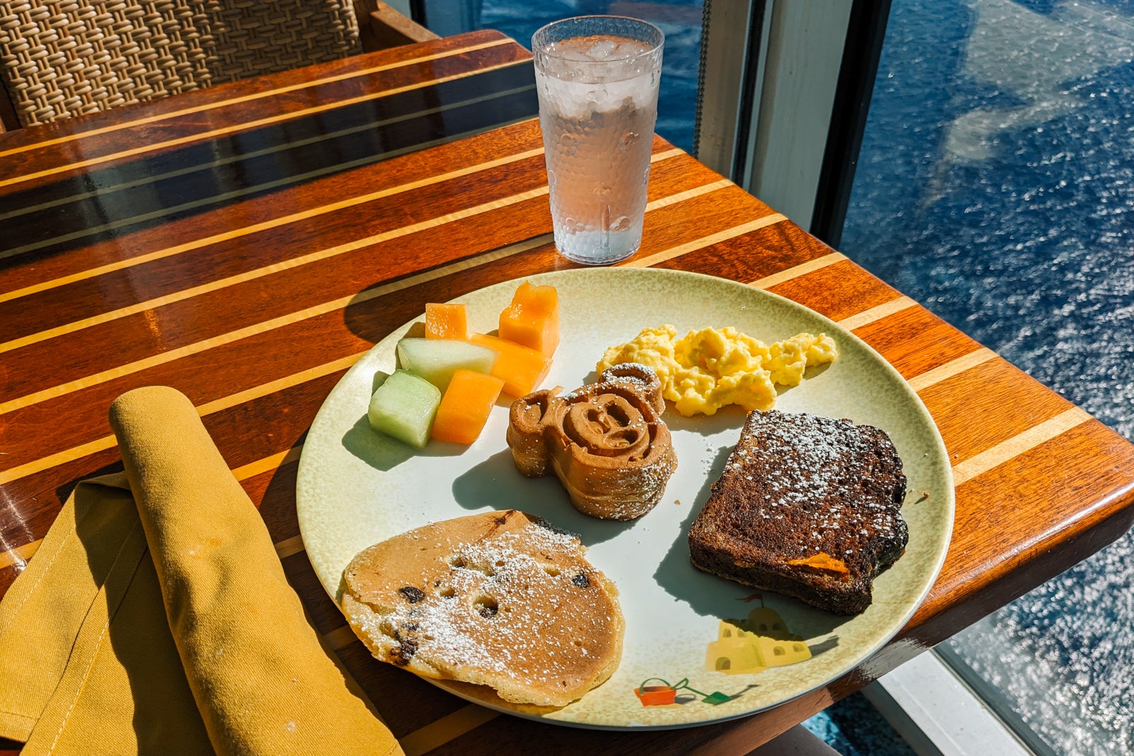 Cabanas buffet on Disney Dream.