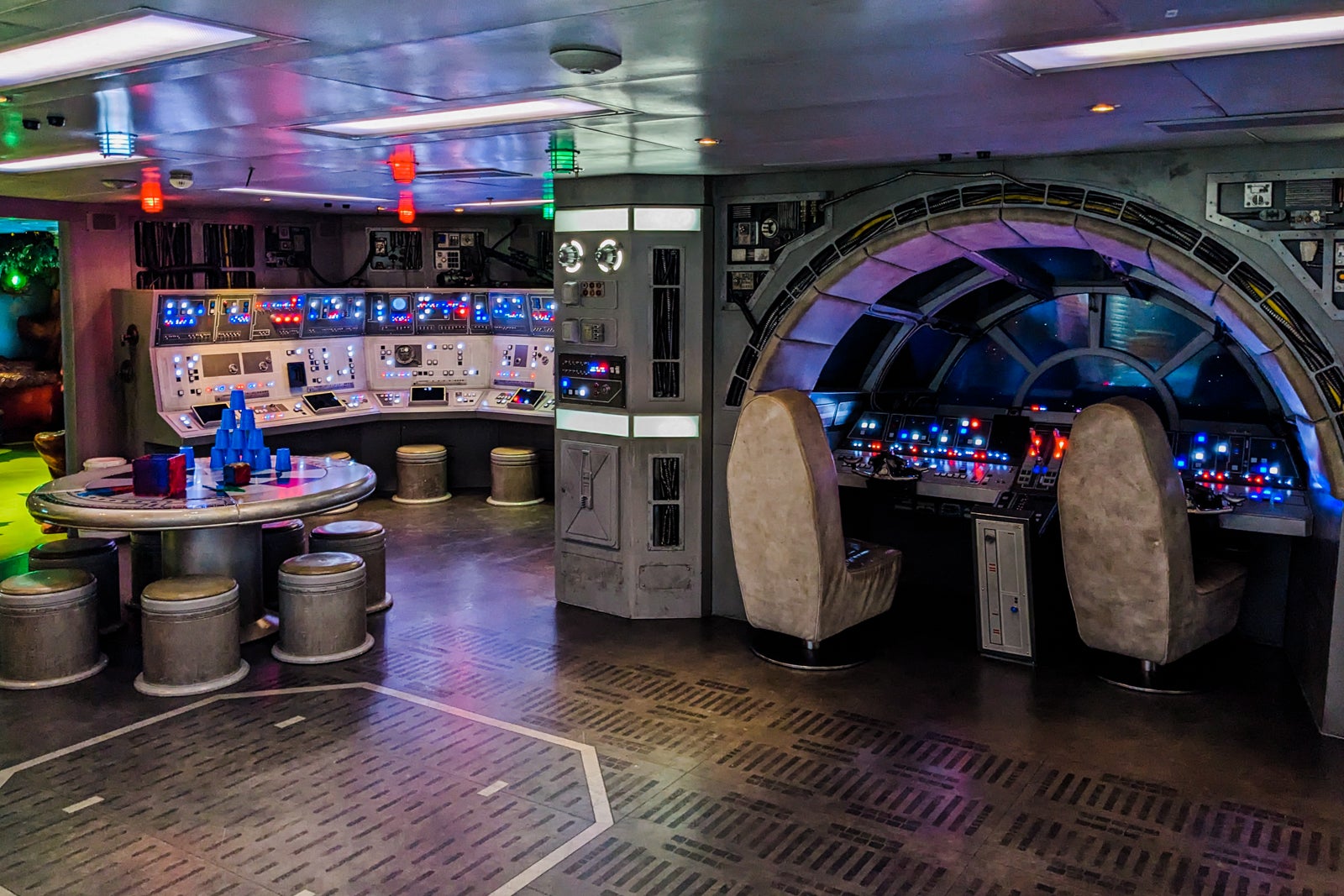 Millennium Falcon area of the Oceaneer Club on Disney Dream.