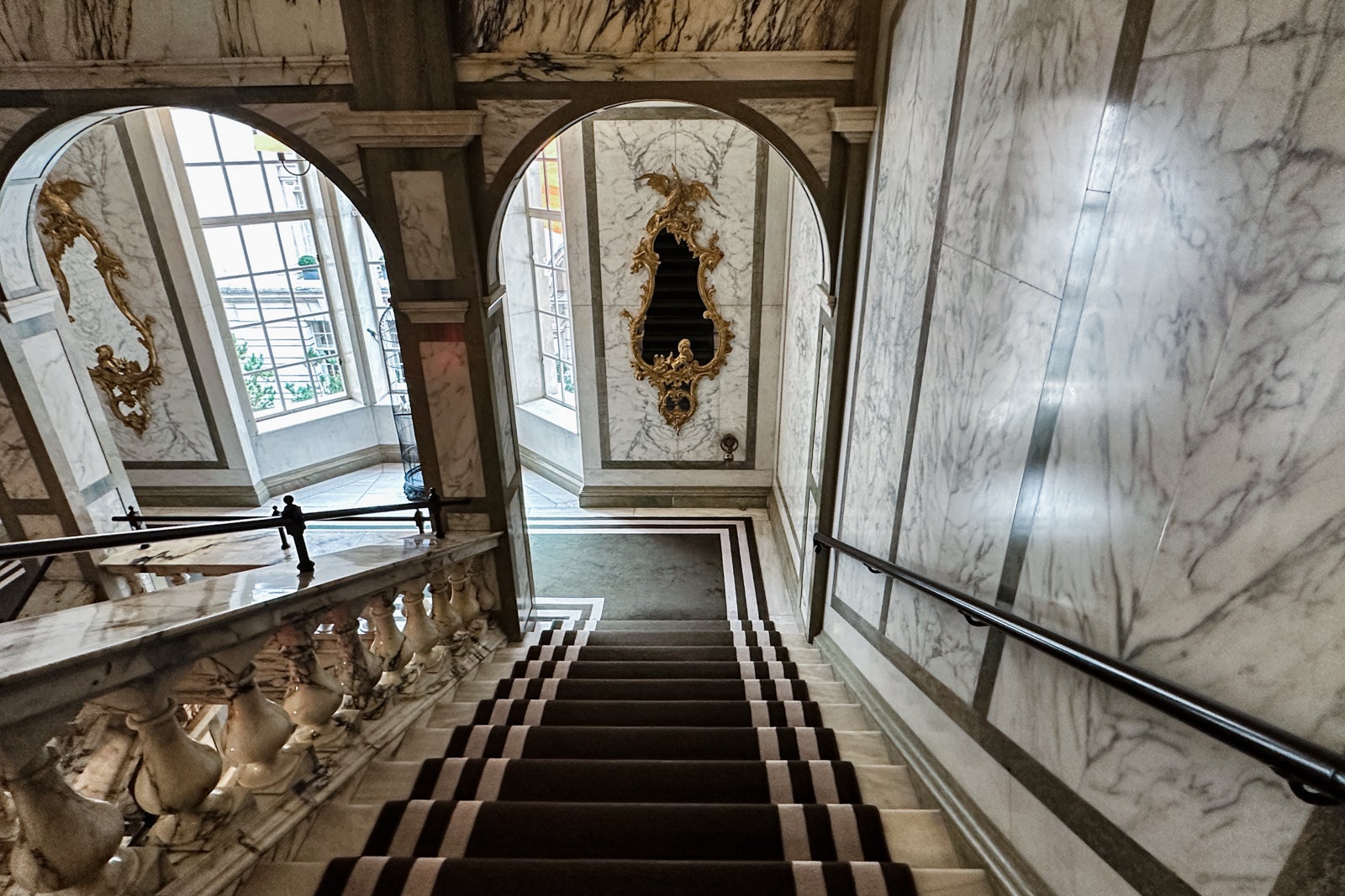 staircase at hotel