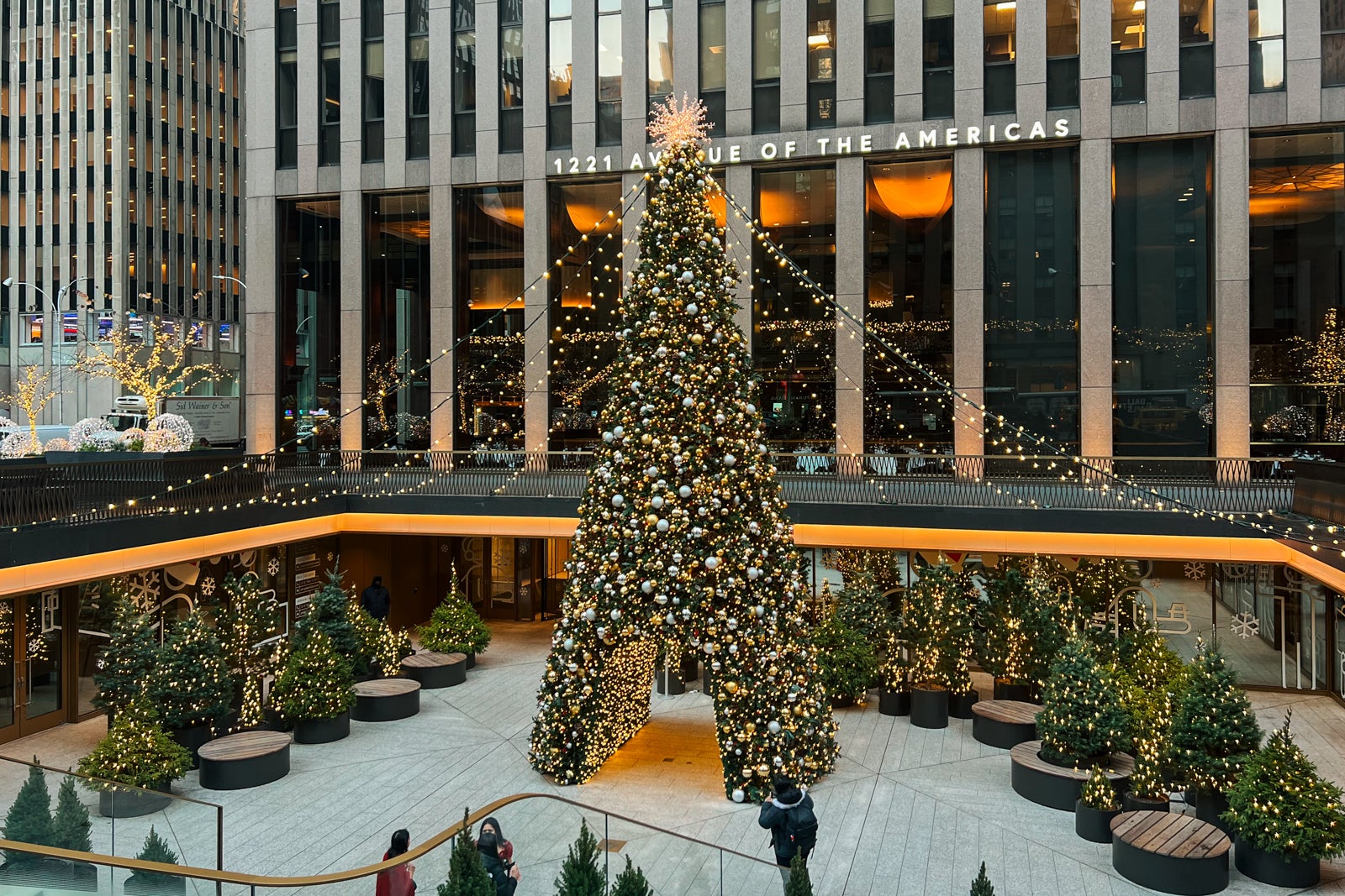 New York Christmas image