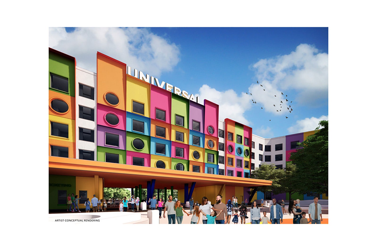 universal kids resort concept rendering