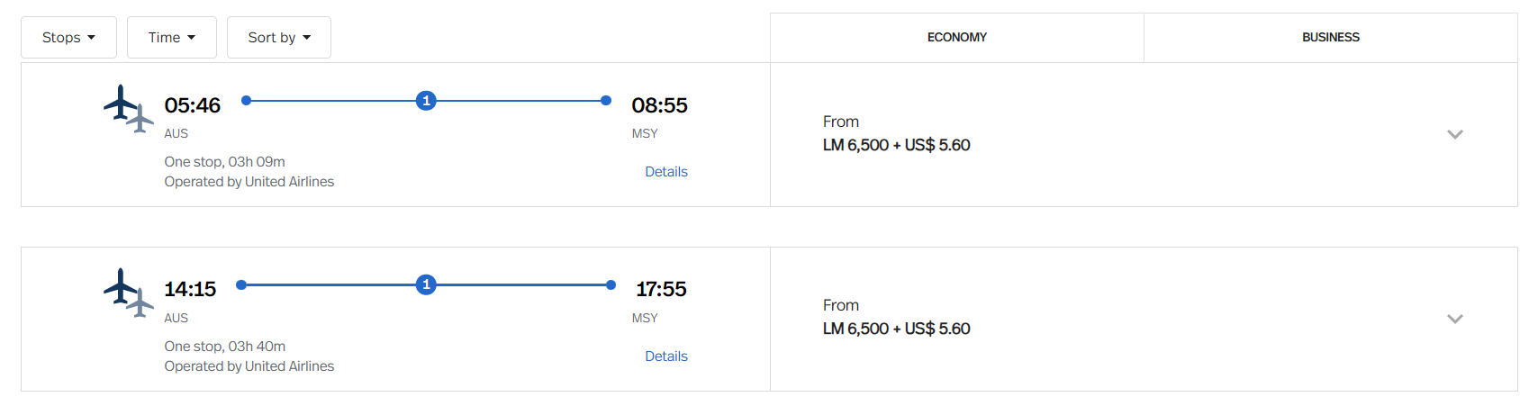 Redeeming Avianca LifeMiles for a short connecting flight