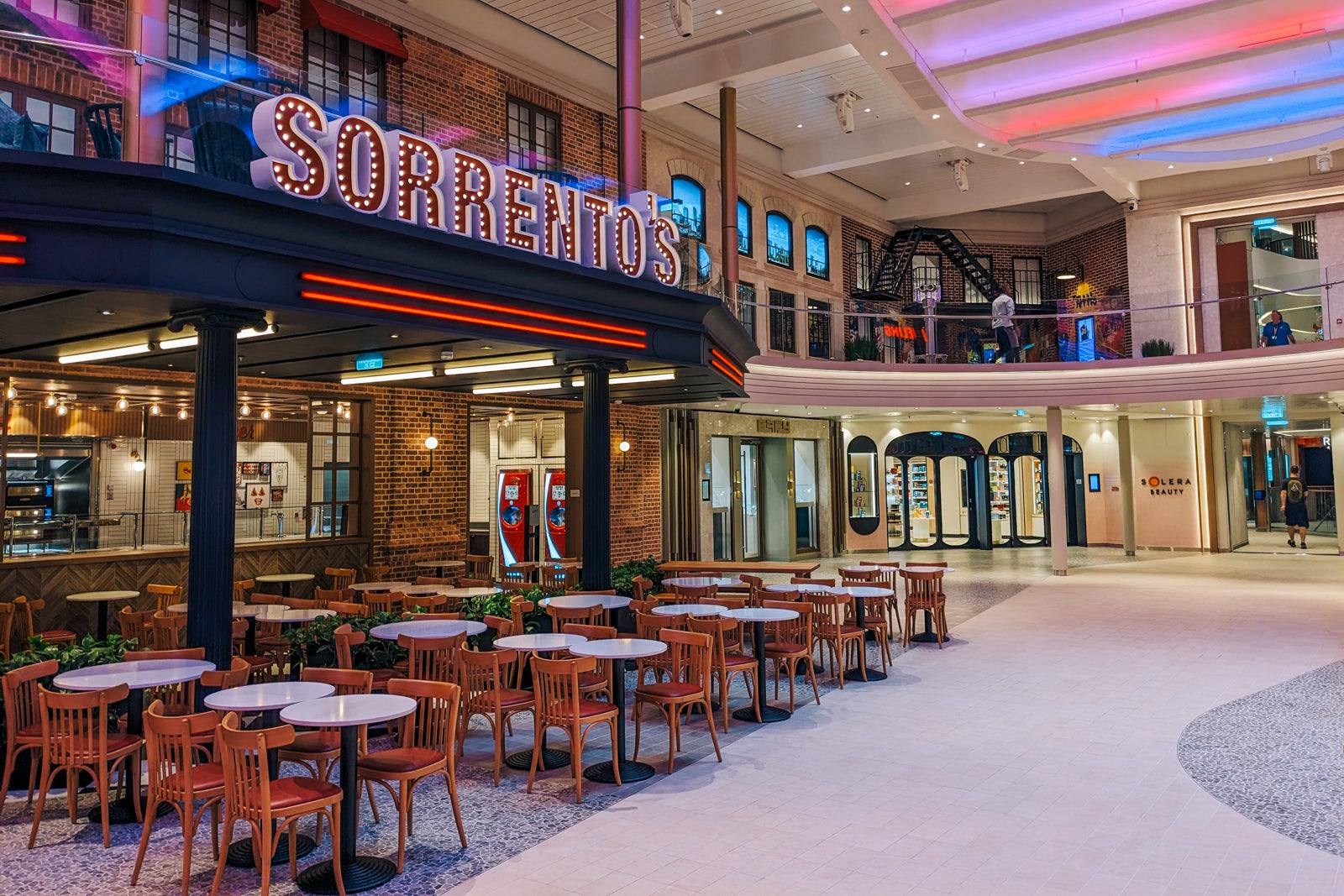 Sorrento's Pizza on Icon of the Seas' Royal Promenade