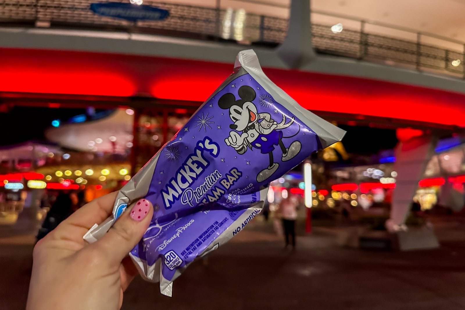 Mickey ice cream bar