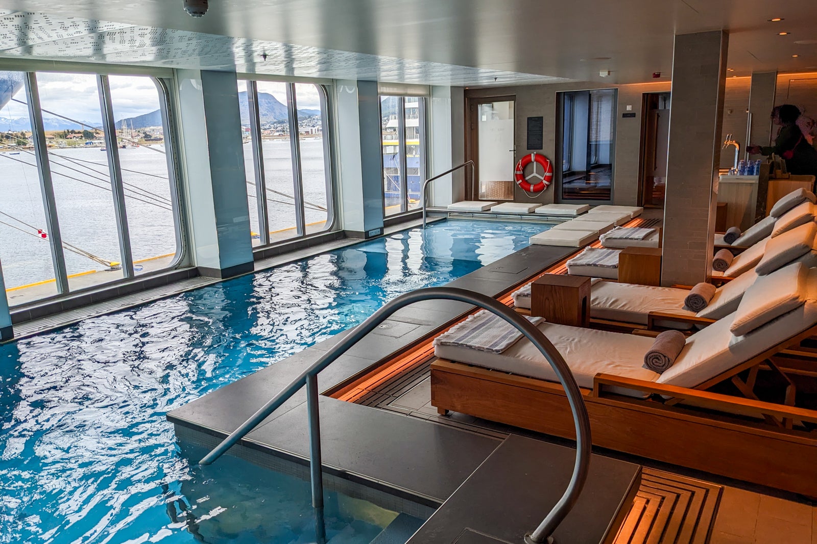 Nordic Spa on Viking Polaris.